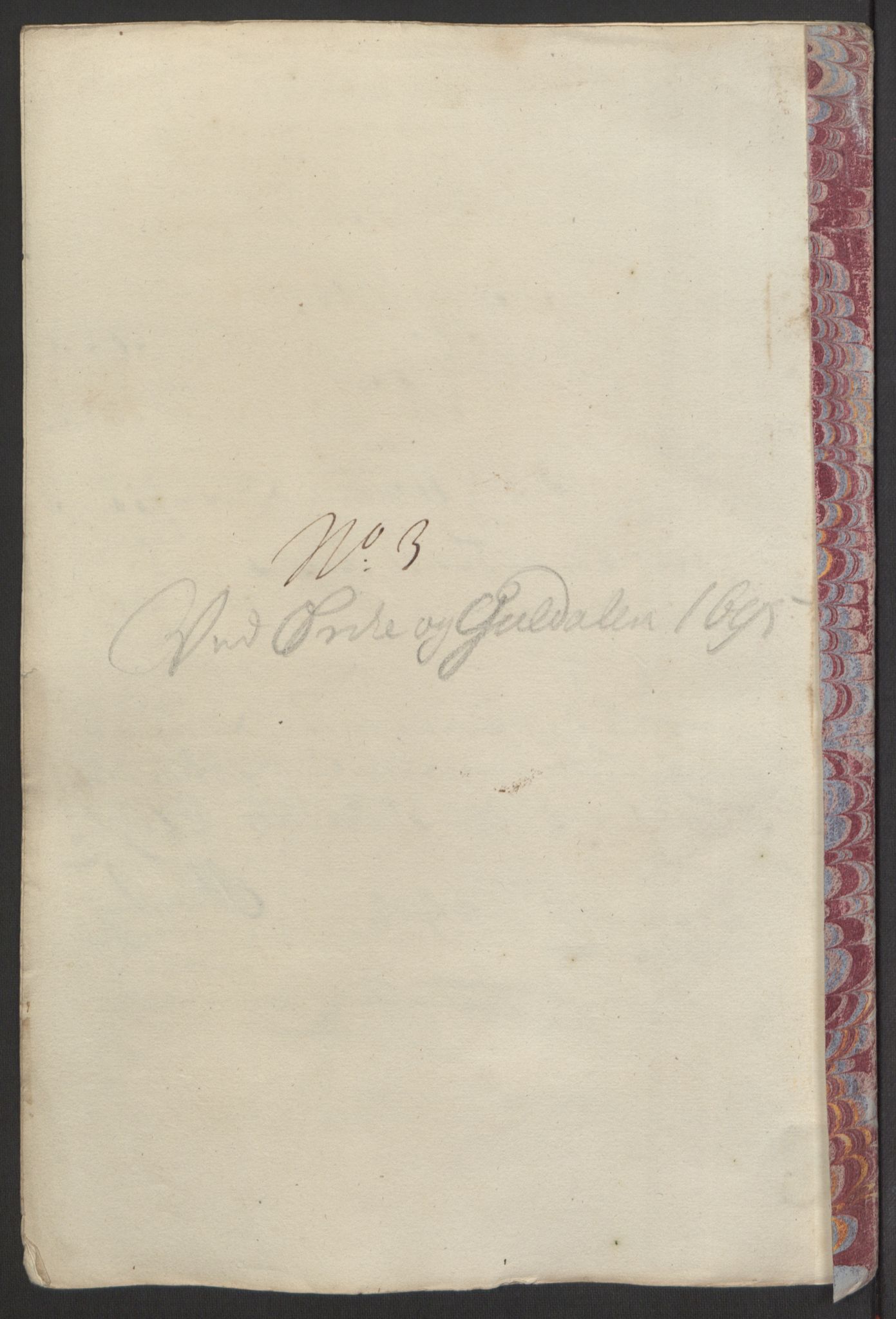 Rentekammeret inntil 1814, Reviderte regnskaper, Fogderegnskap, AV/RA-EA-4092/R60/L3945: Fogderegnskap Orkdal og Gauldal, 1695, p. 224