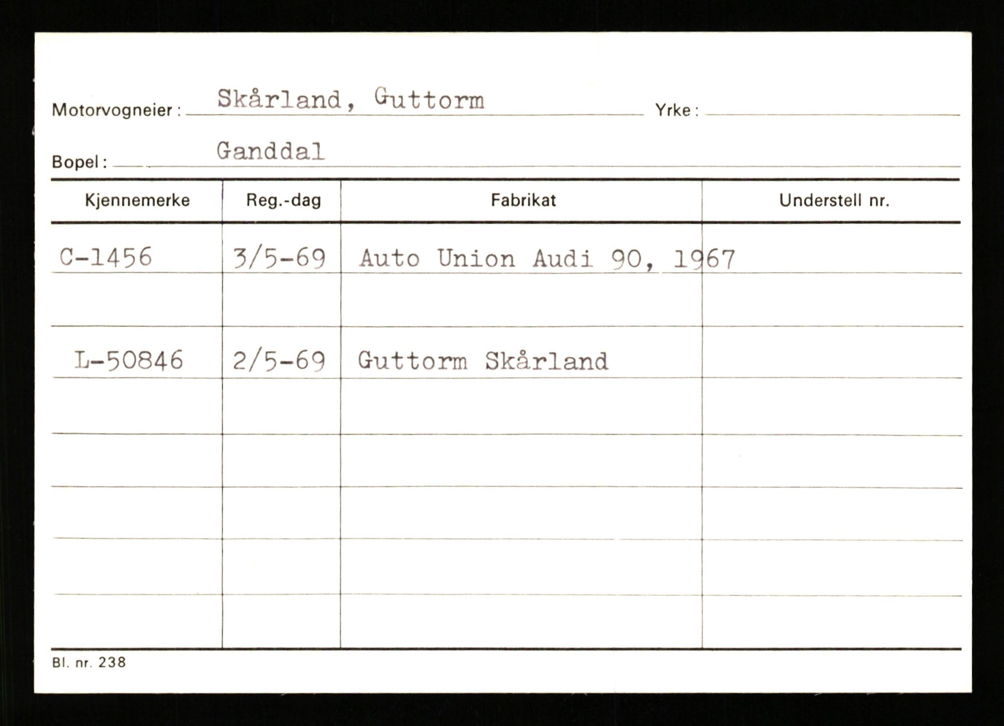 Stavanger trafikkstasjon, AV/SAST-A-101942/0/G/L0001: Registreringsnummer: 0 - 5782, 1930-1971, p. 963