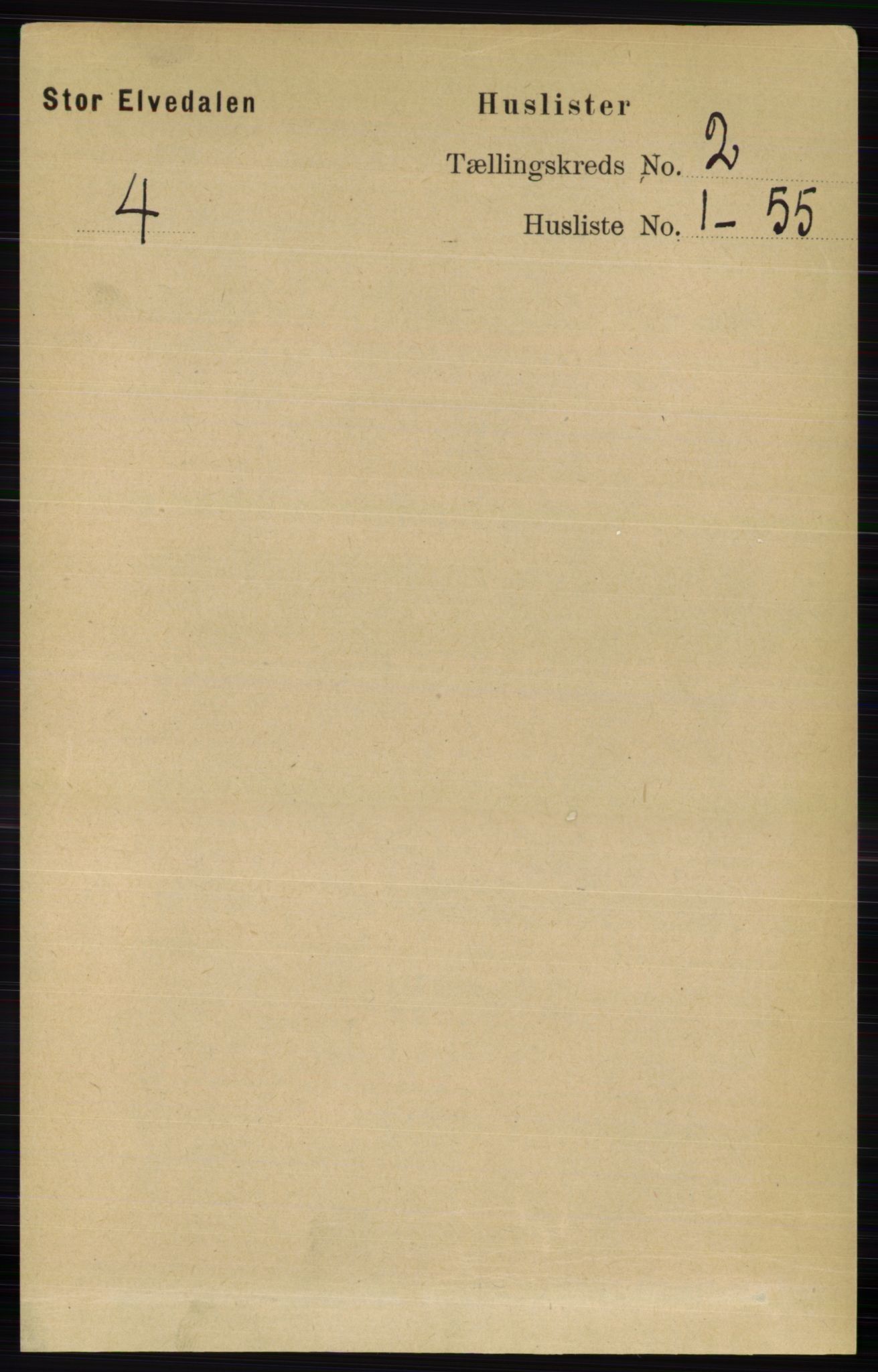 RA, 1891 census for 0430 Stor-Elvdal, 1891, p. 327
