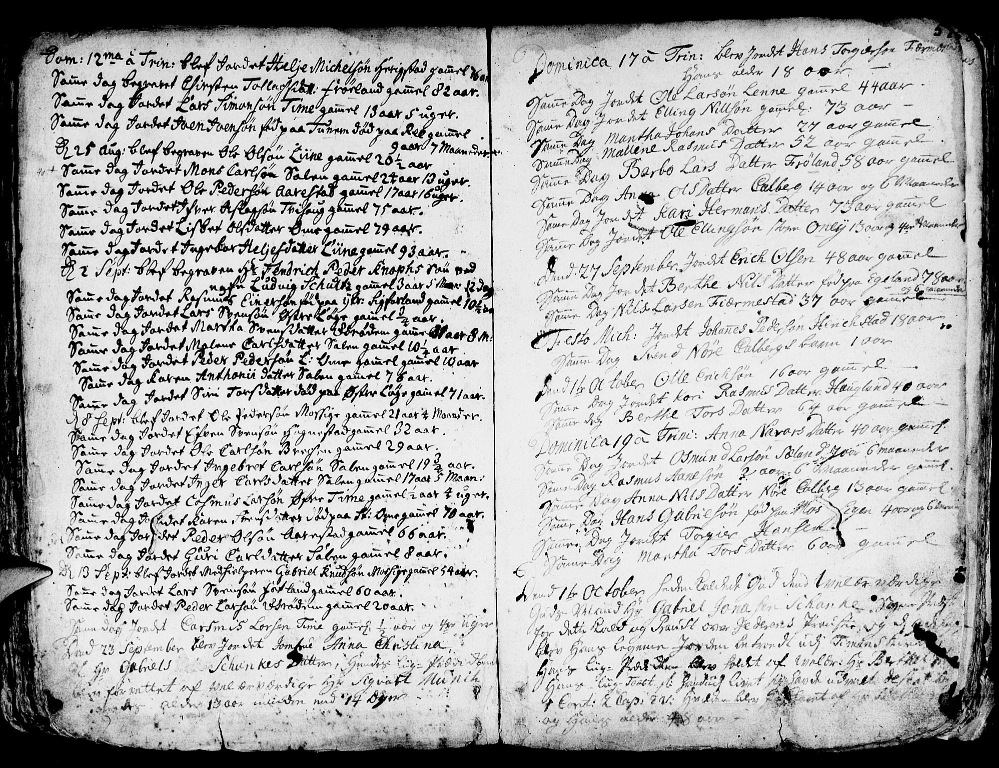 Lye sokneprestkontor, AV/SAST-A-101794/001/30BA/L0001: Parish register (official) no. A 1 /1, 1725-1800