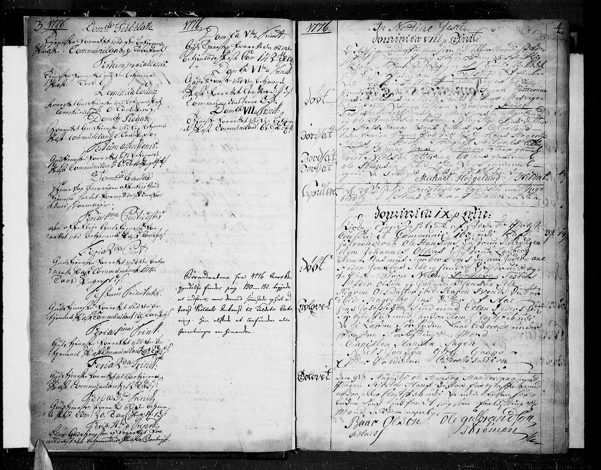 Ibestad sokneprestembete, SATØ/S-0077/H/Ha/Haa/L0003kirke: Parish register (official) no. 3, 1776-1801, p. 3-4