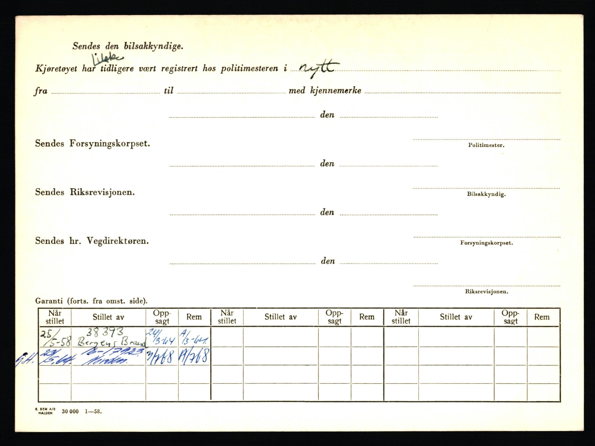 Stavanger trafikkstasjon, AV/SAST-A-101942/0/F/L0065: L-65400 - L-67649, 1930-1971, p. 466