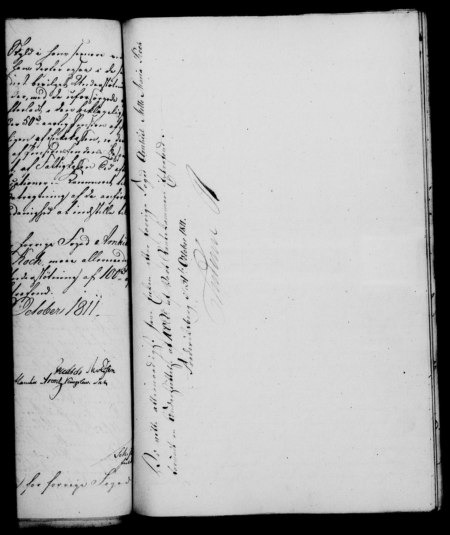 Rentekammeret, Kammerkanselliet, RA/EA-3111/G/Gf/Gfa/L0093: Norsk relasjons- og resolusjonsprotokoll (merket RK 52.93), 1811, p. 542