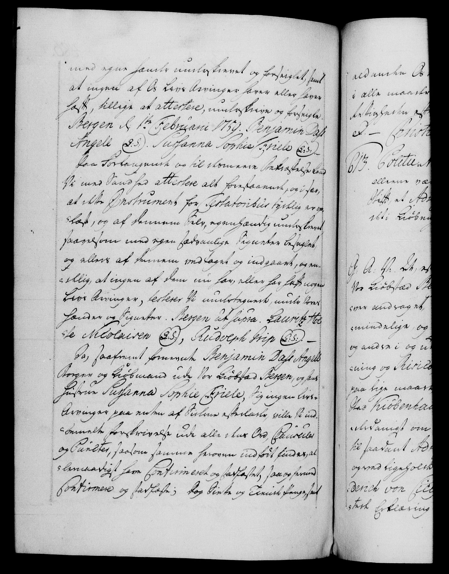 Danske Kanselli 1572-1799, AV/RA-EA-3023/F/Fc/Fca/Fcaa/L0042: Norske registre, 1763-1766, p. 486b