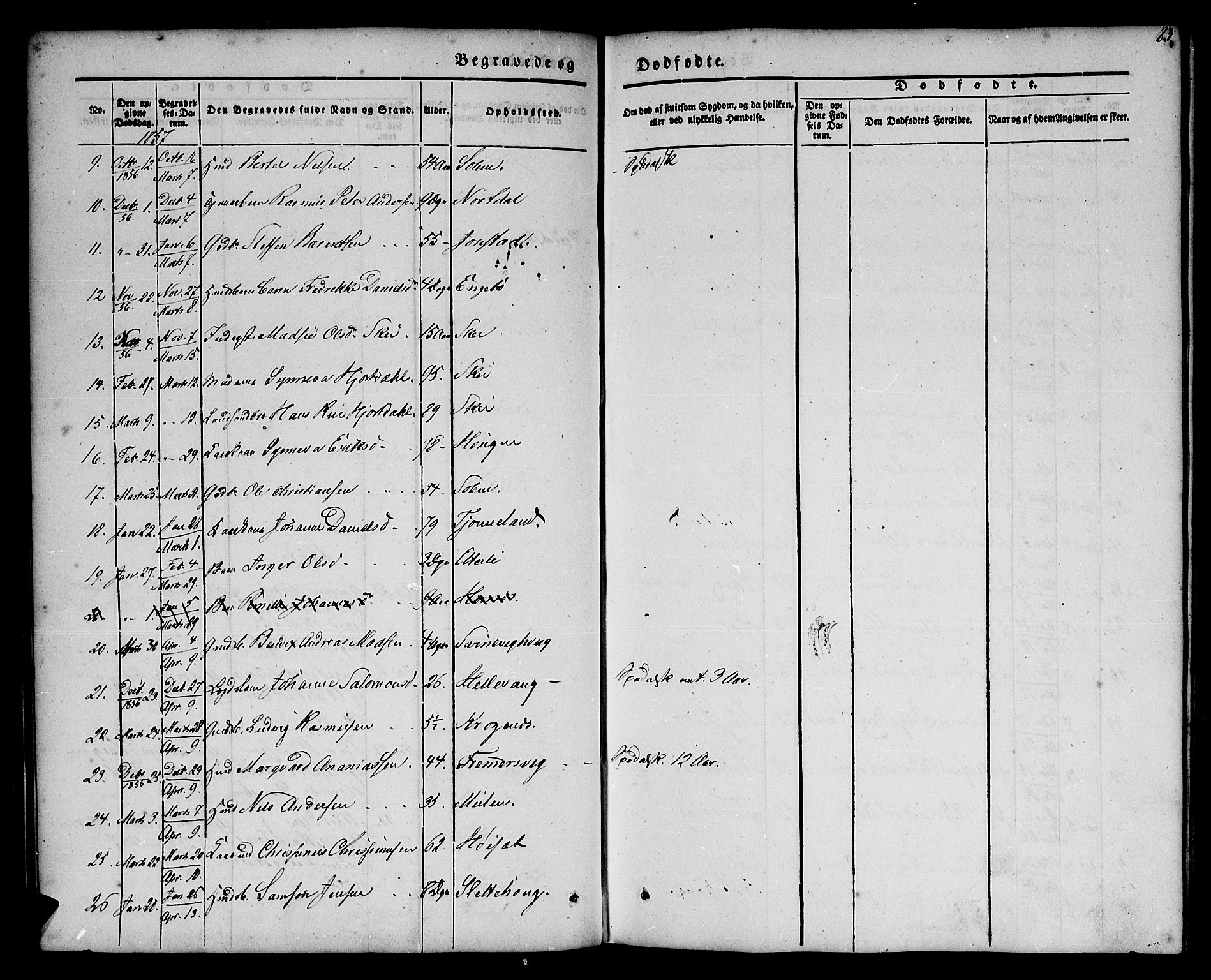 Førde sokneprestembete, SAB/A-79901/H/Haa/Haaa/L0008: Parish register (official) no. A 8, 1843-1860, p. 83