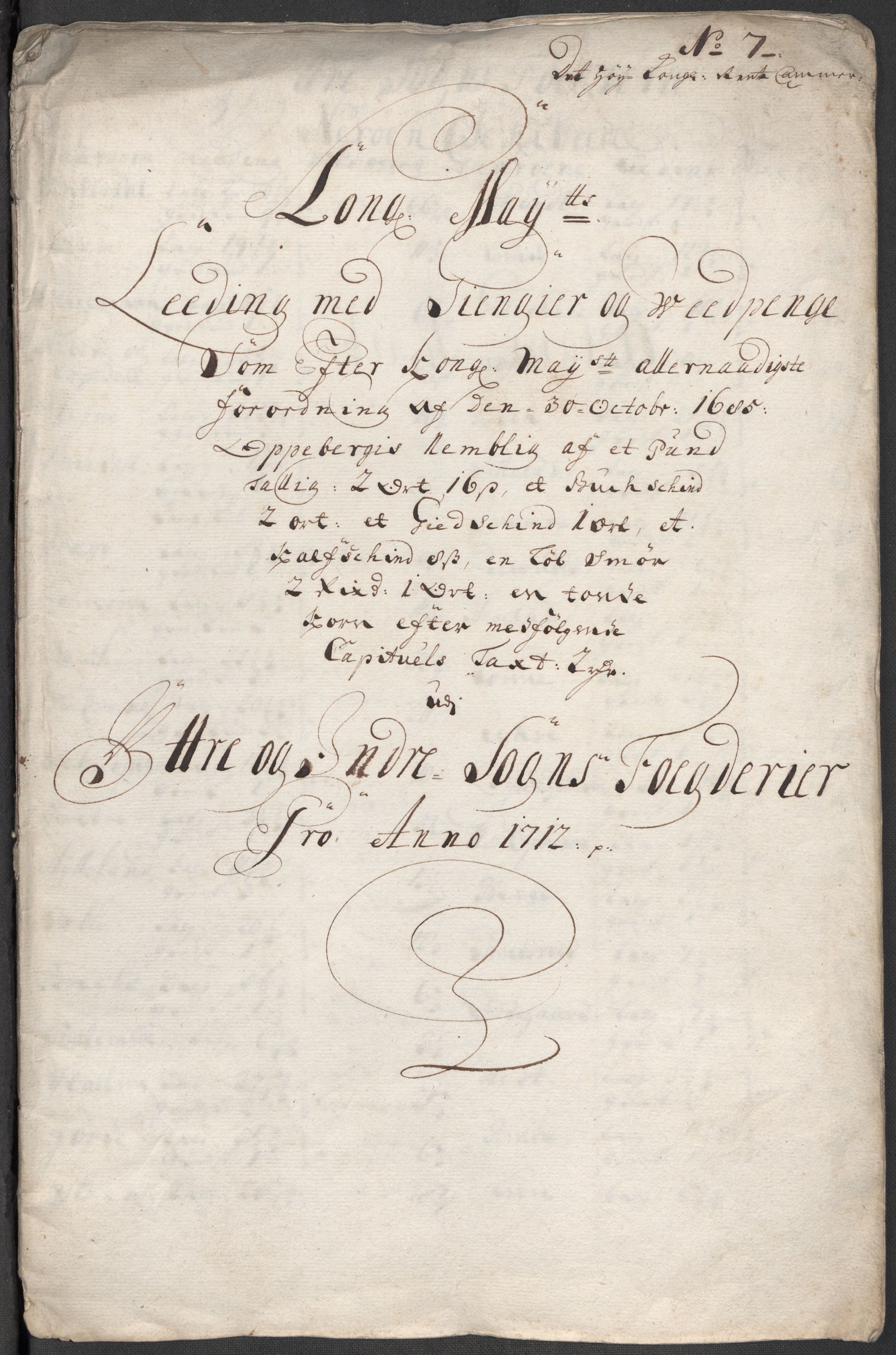 Rentekammeret inntil 1814, Reviderte regnskaper, Fogderegnskap, AV/RA-EA-4092/R52/L3318: Fogderegnskap Sogn, 1712, p. 178
