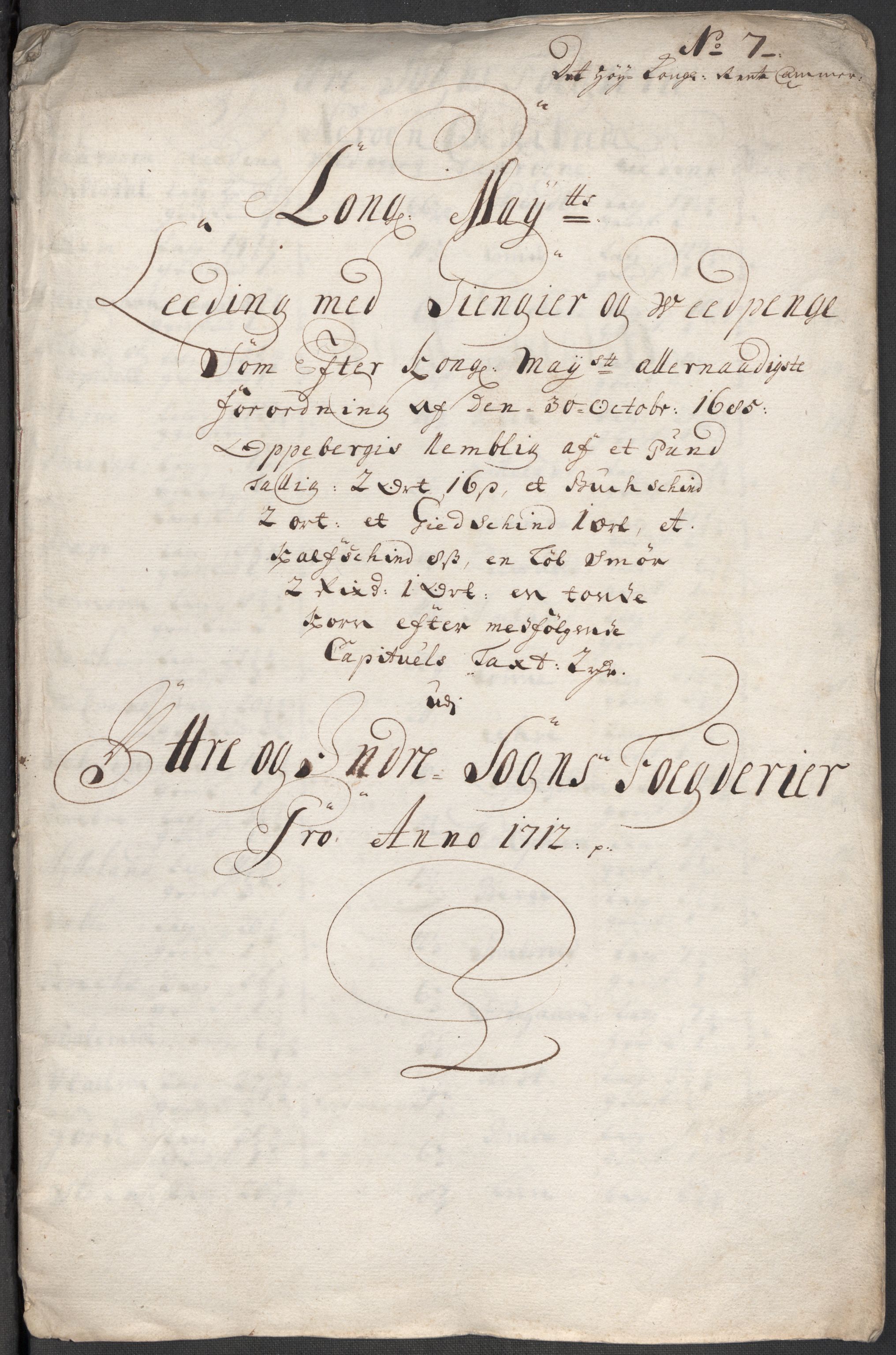 Rentekammeret inntil 1814, Reviderte regnskaper, Fogderegnskap, AV/RA-EA-4092/R52/L3318: Fogderegnskap Sogn, 1712, p. 178