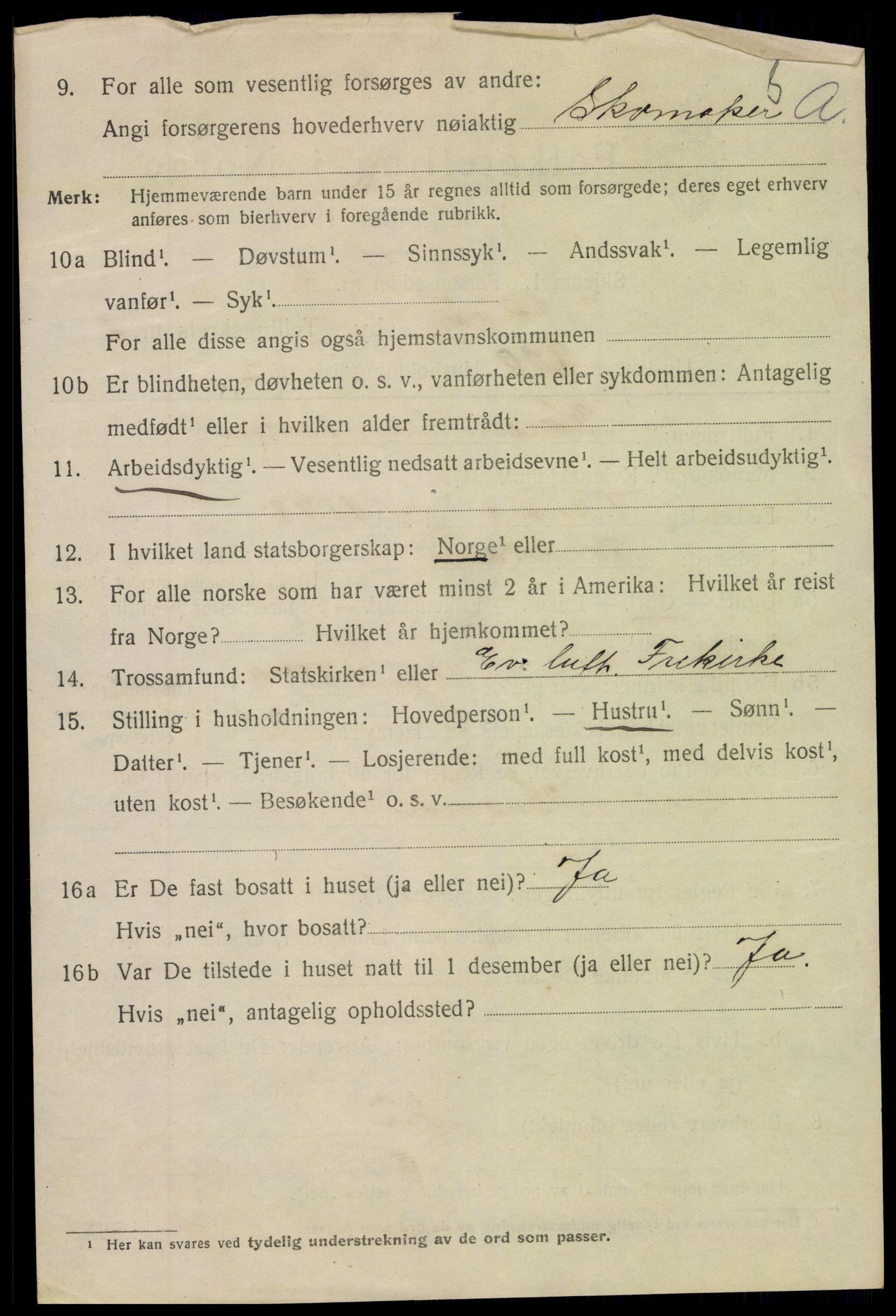 SAK, 1920 census for Risør, 1920, p. 7710