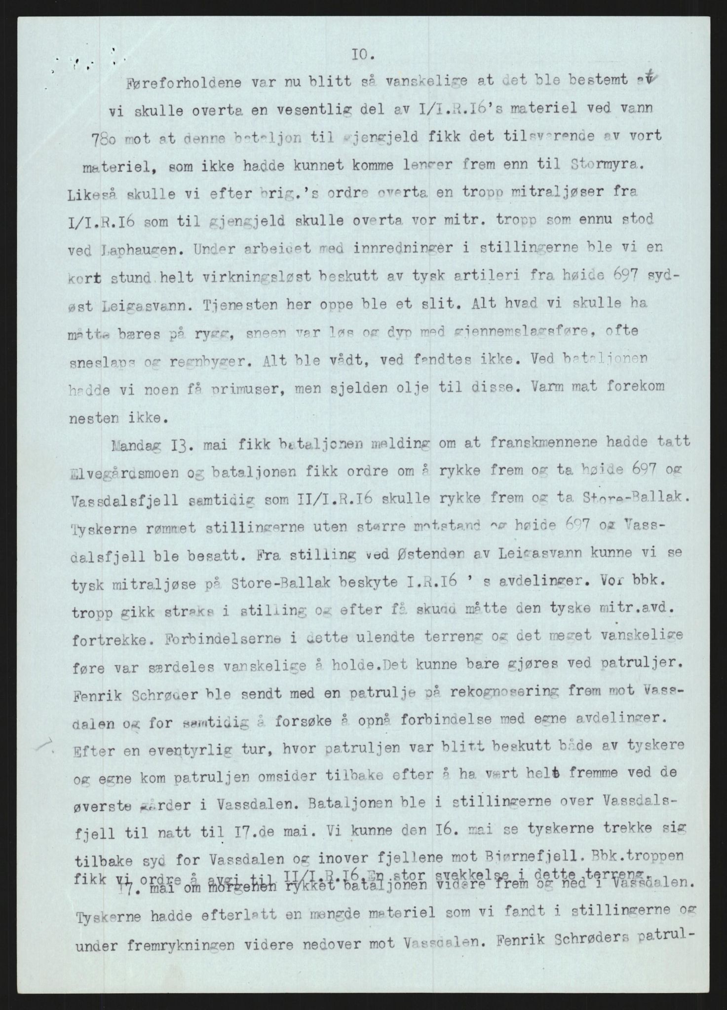 Forsvaret, Forsvarets krigshistoriske avdeling, RA/RAFA-2017/Y/Yb/L0138: II-C-11-605-609  -  6. Divisjon, 1940-1980, p. 263