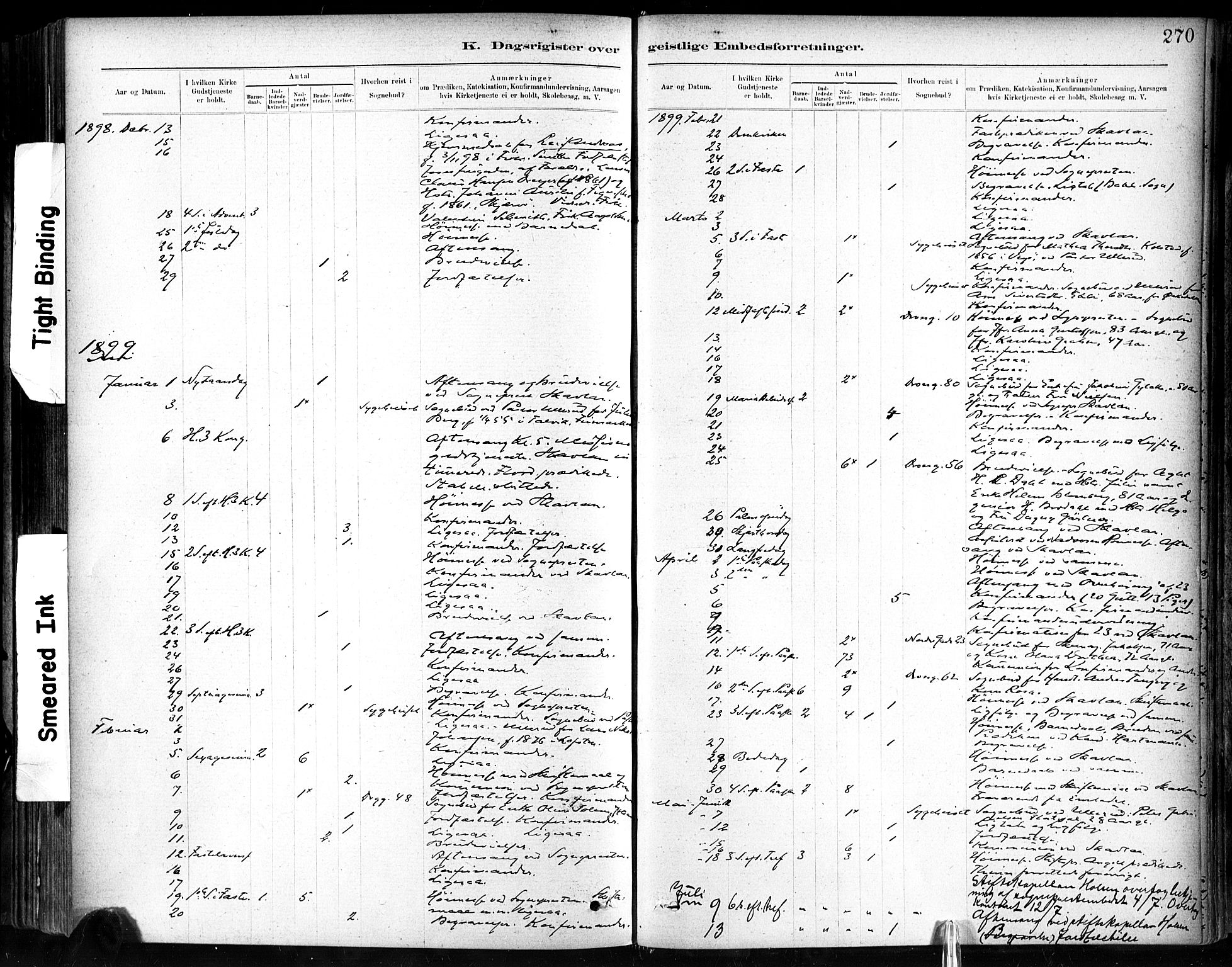 Ministerialprotokoller, klokkerbøker og fødselsregistre - Sør-Trøndelag, SAT/A-1456/602/L0120: Parish register (official) no. 602A18, 1880-1913, p. 270