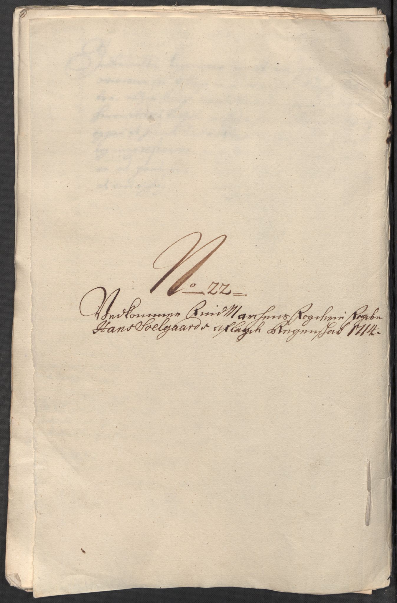 Rentekammeret inntil 1814, Reviderte regnskaper, Fogderegnskap, AV/RA-EA-4092/R69/L4856: Fogderegnskap Finnmark/Vardøhus, 1713-1715, p. 347