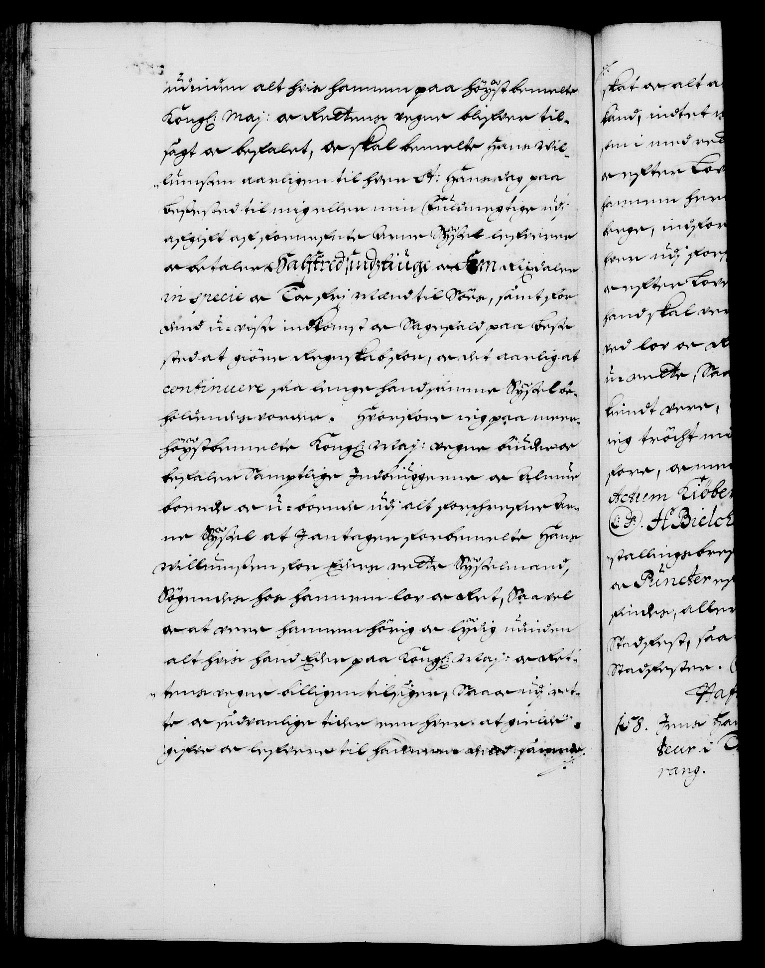 Danske Kanselli 1572-1799, RA/EA-3023/F/Fc/Fca/Fcaa/L0013: Norske registre (mikrofilm), 1681-1684, p. 256b