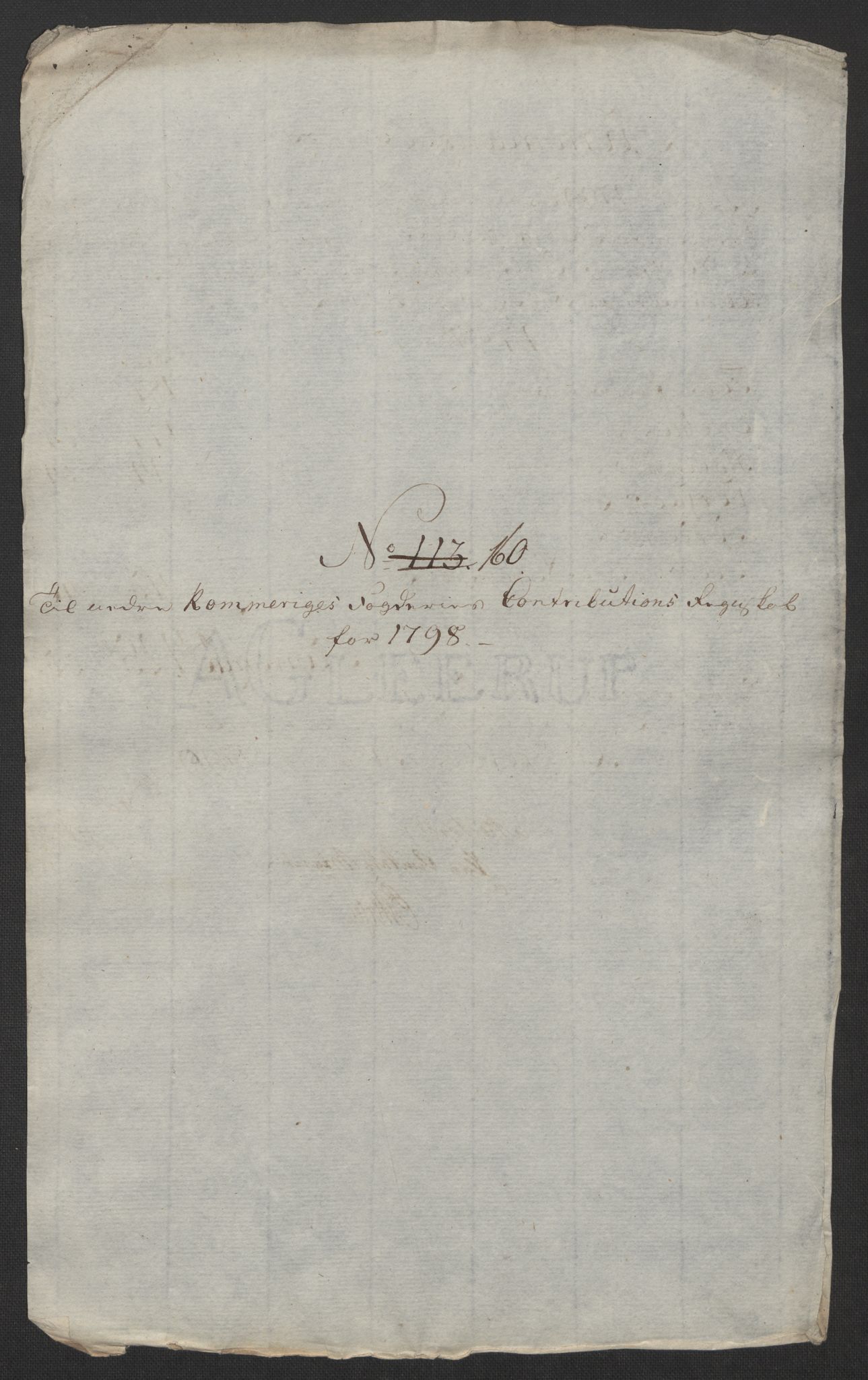 Rentekammeret inntil 1814, Reviderte regnskaper, Fogderegnskap, RA/EA-4092/R11/L0674: Fogderegnskap Nedre Romerike, 1798, p. 485