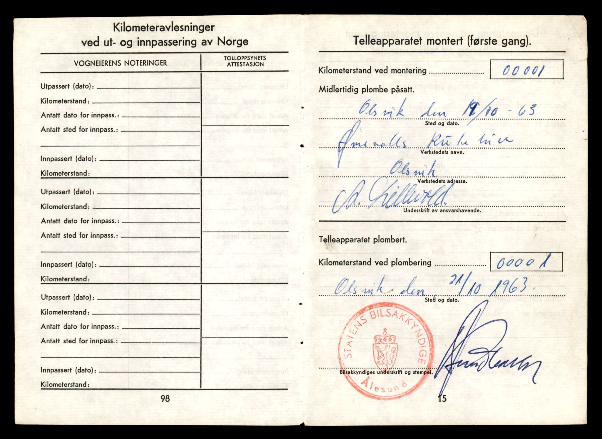 Møre og Romsdal vegkontor - Ålesund trafikkstasjon, AV/SAT-A-4099/F/Fe/L0011: Registreringskort for kjøretøy T 1170 - T 1289, 1927-1998, p. 315