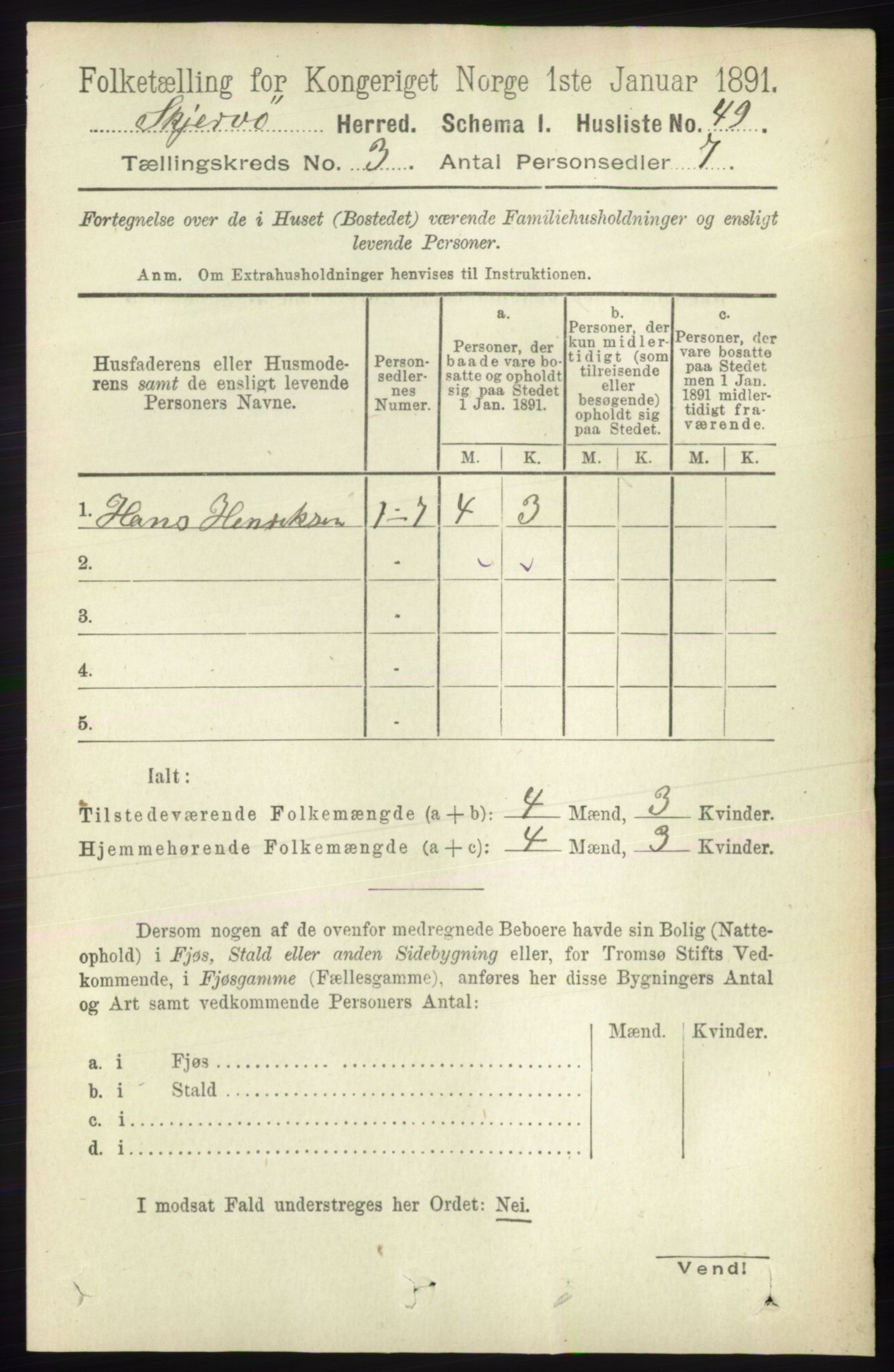 RA, 1891 census for 1941 Skjervøy, 1891, p. 1843