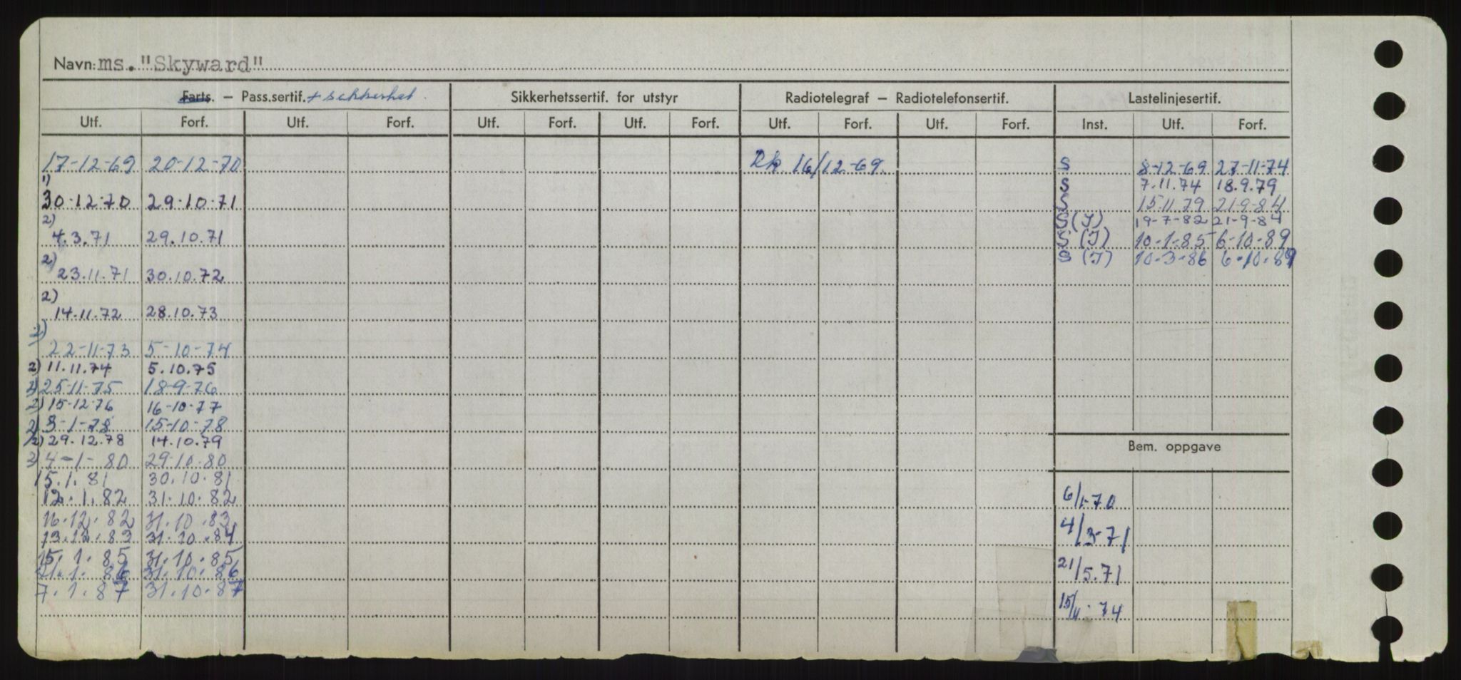 Sjøfartsdirektoratet med forløpere, Skipsmålingen, AV/RA-S-1627/H/Hd/L0034: Fartøy, Sk-Slå, p. 326