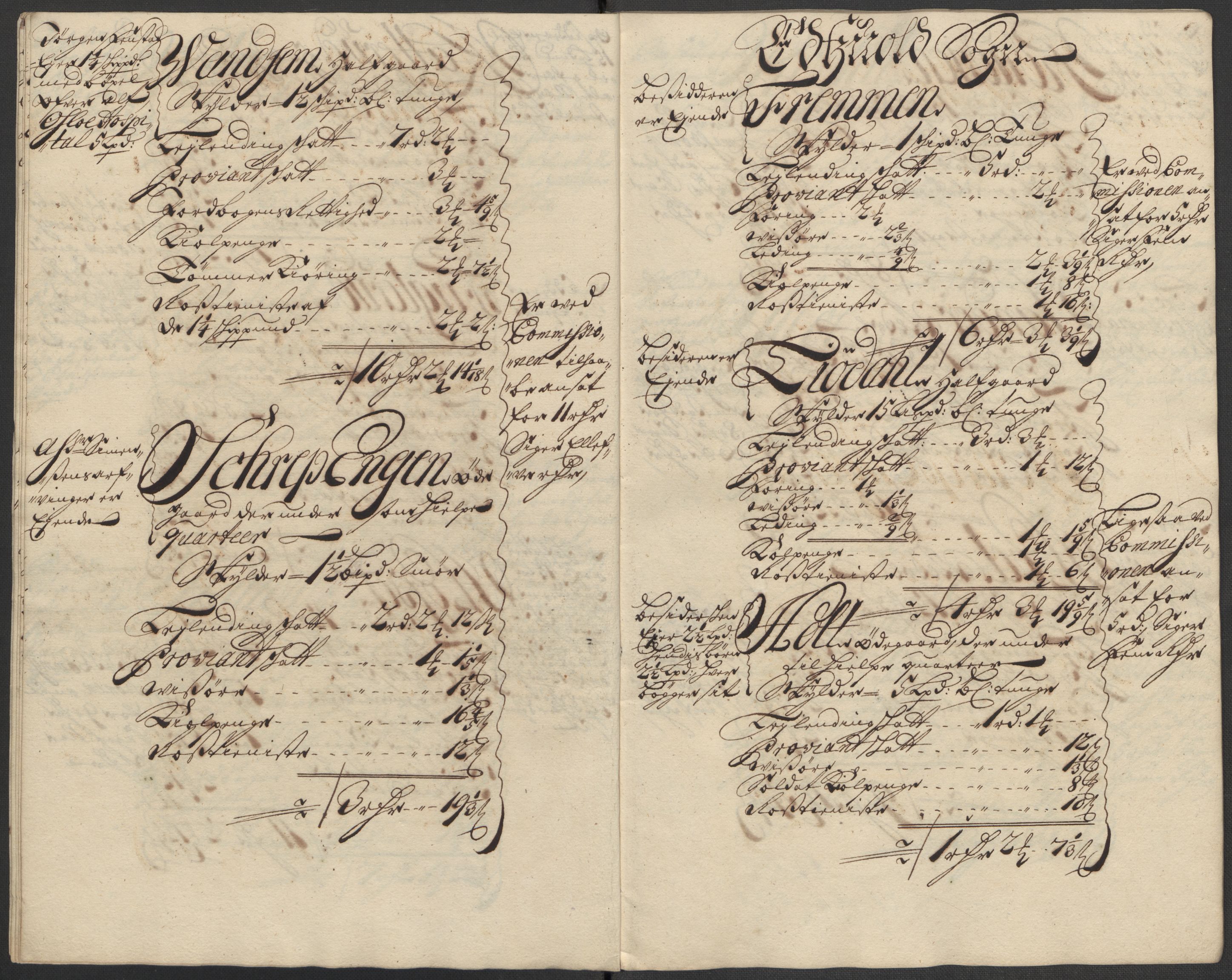 Rentekammeret inntil 1814, Reviderte regnskaper, Fogderegnskap, AV/RA-EA-4092/R12/L0722: Fogderegnskap Øvre Romerike, 1712, p. 258