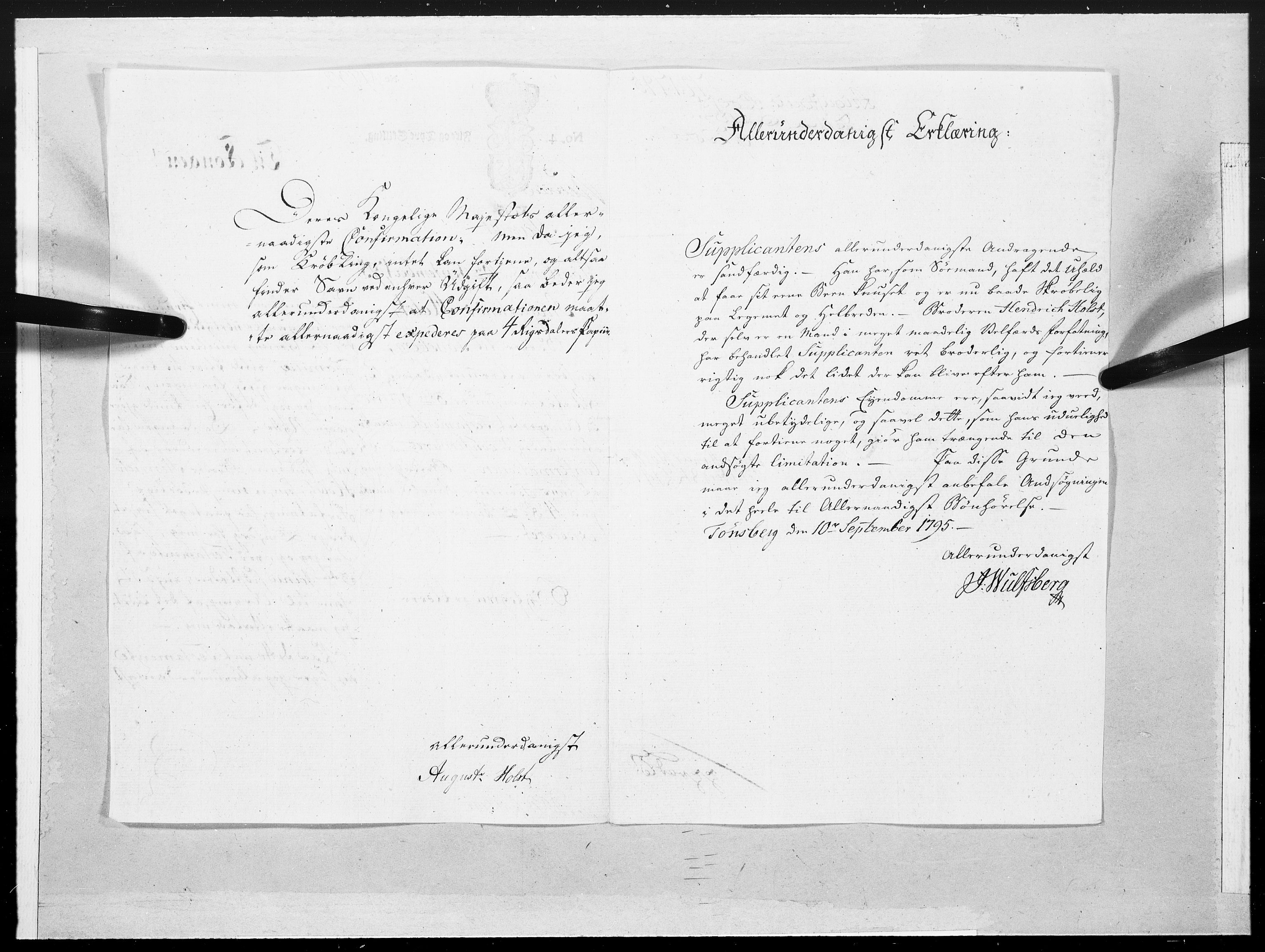 Danske Kanselli 1572-1799, AV/RA-EA-3023/F/Fc/Fcc/Fcca/L0303: Norske innlegg 1572-1799, 1795, p. 14