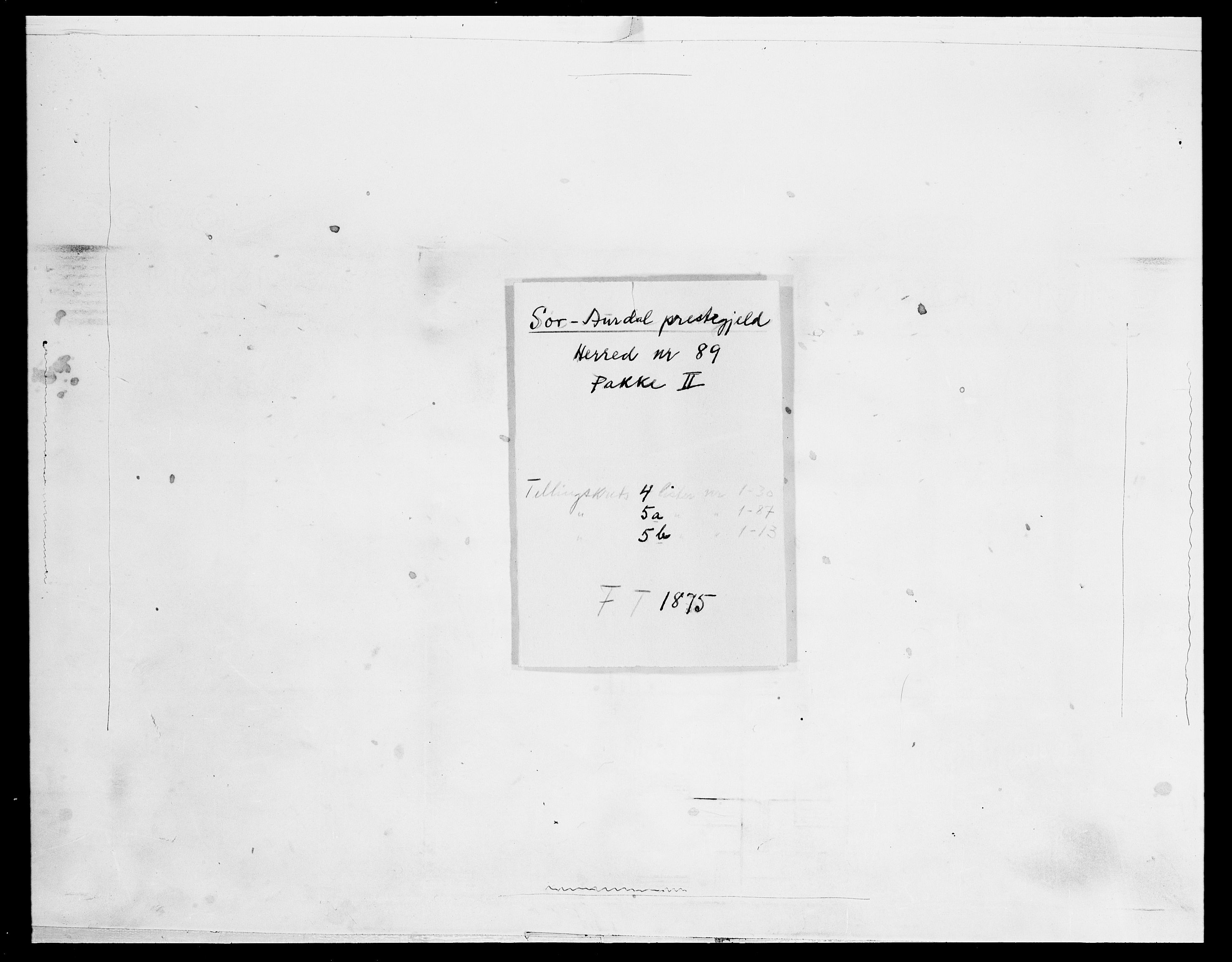 SAH, 1875 census for 0540P Sør-Aurdal, 1875, p. 677