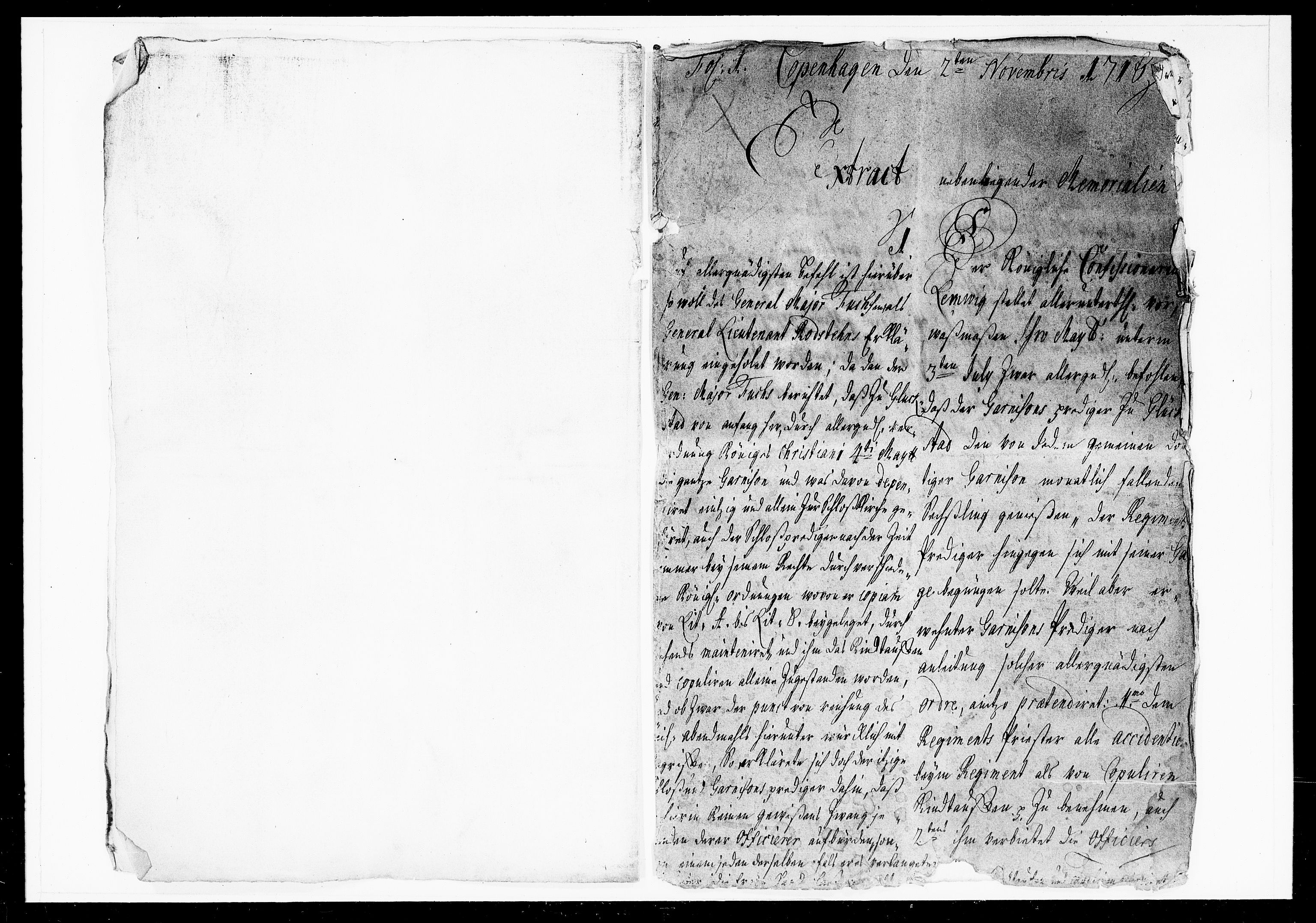 Krigskollegiet, Krigskancelliet, DRA/A-0006/-/1025-1036: Refererede sager, 1716, p. 929