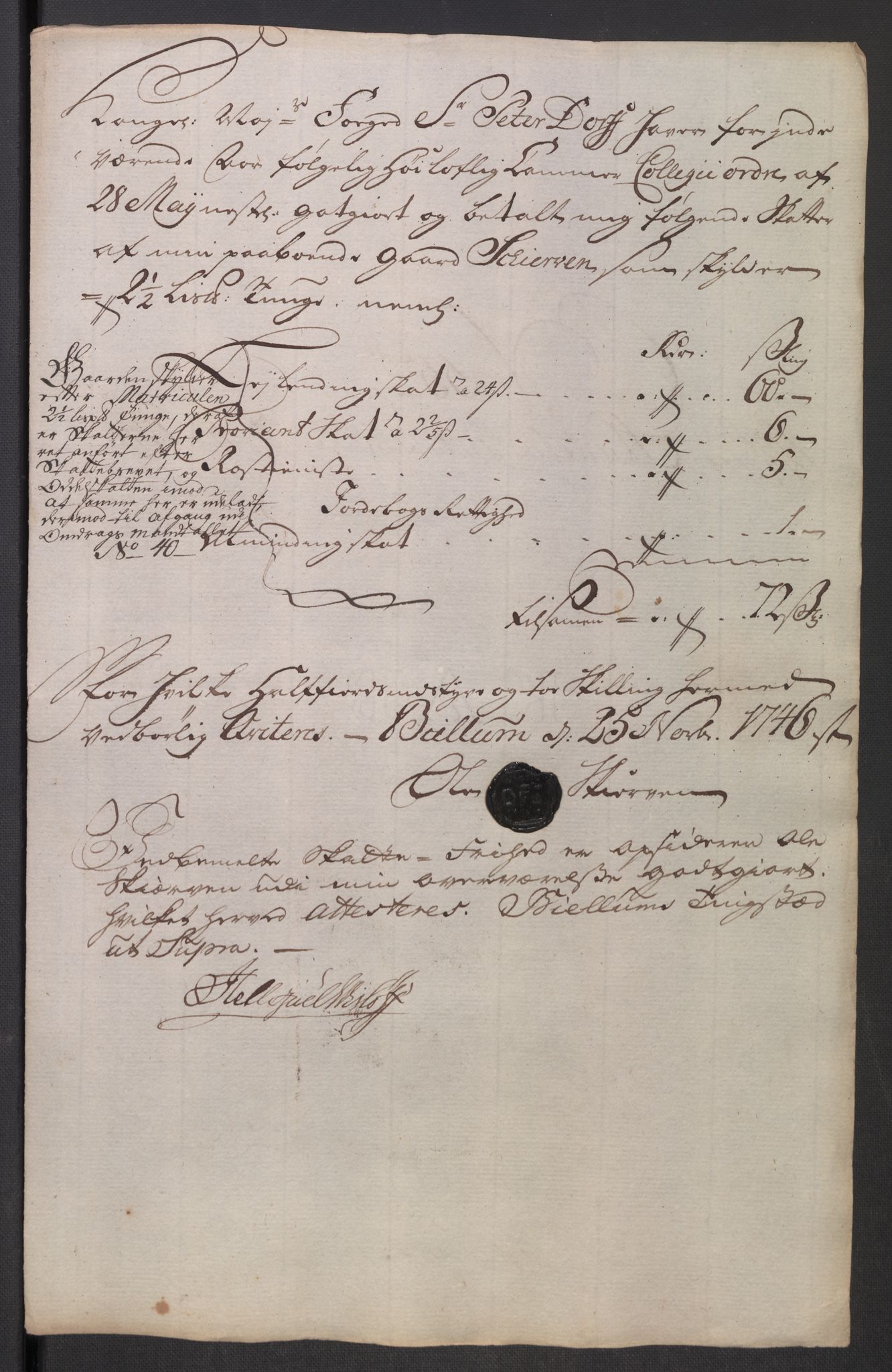 Rentekammeret inntil 1814, Reviderte regnskaper, Fogderegnskap, AV/RA-EA-4092/R18/L1345: Fogderegnskap Hadeland, Toten og Valdres, 1745-1746, p. 511