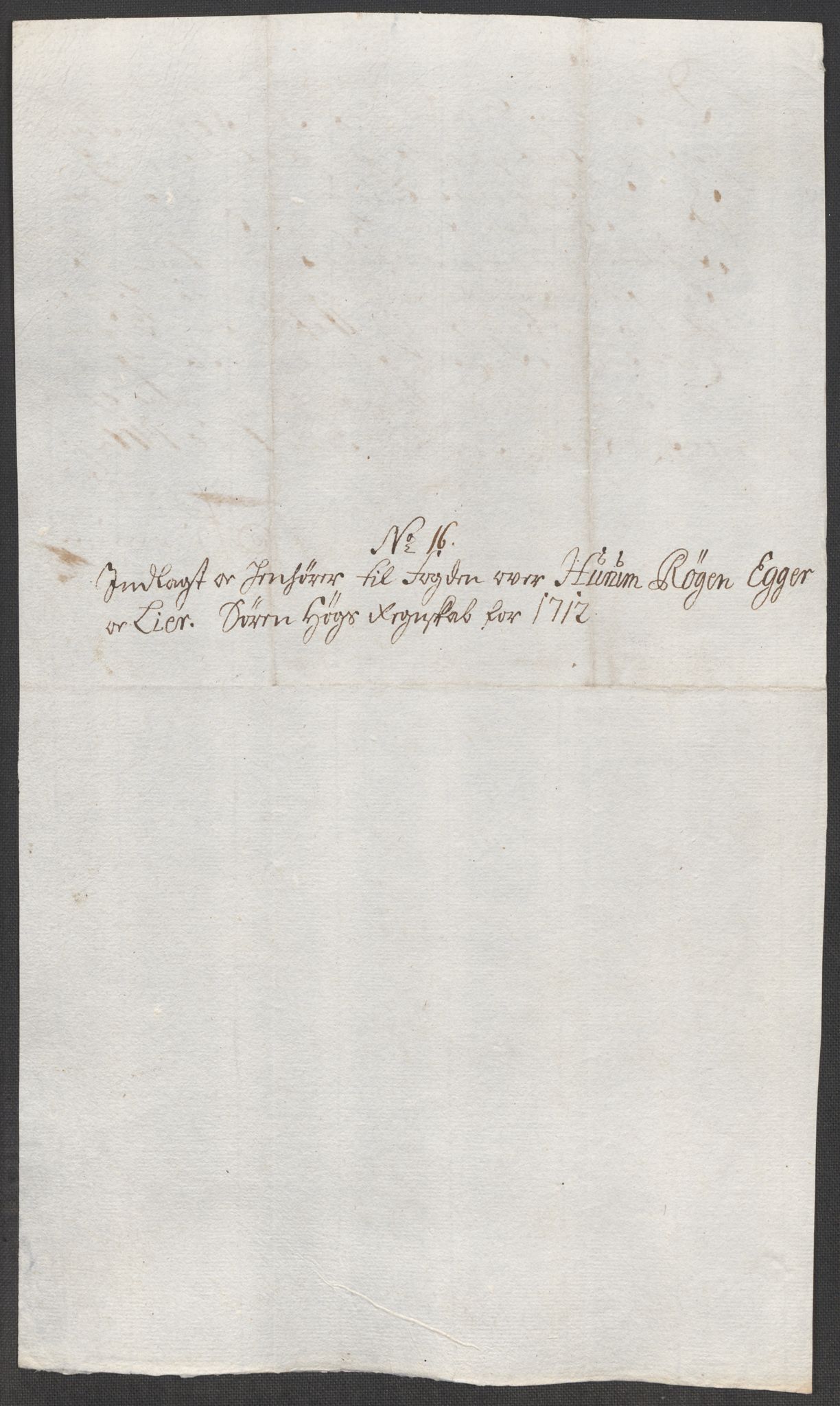 Rentekammeret inntil 1814, Reviderte regnskaper, Fogderegnskap, AV/RA-EA-4092/R31/L1707: Fogderegnskap Hurum, Røyken, Eiker, Lier og Buskerud, 1712, p. 279