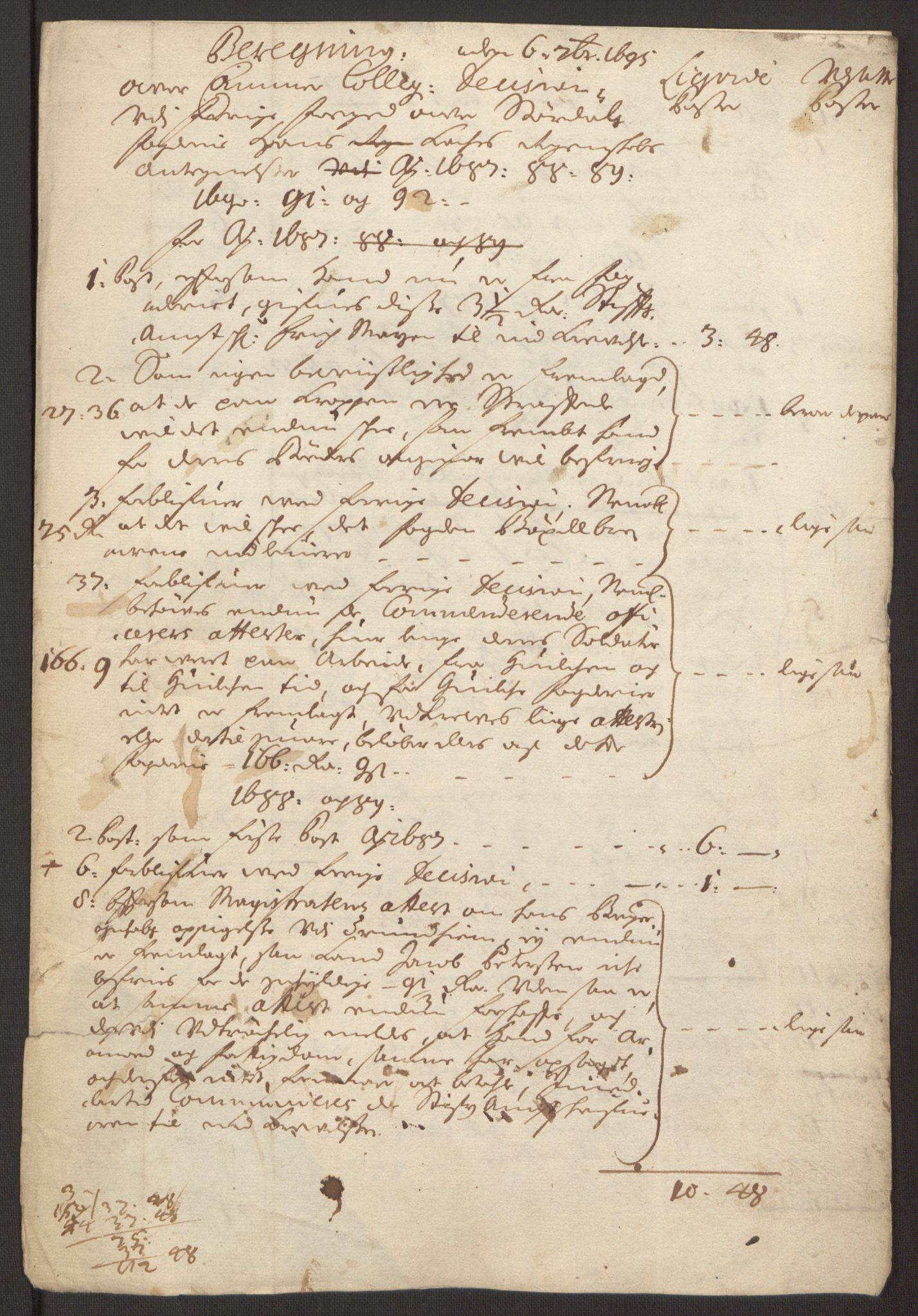 Rentekammeret inntil 1814, Reviderte regnskaper, Fogderegnskap, RA/EA-4092/R62/L4185: Fogderegnskap Stjørdal og Verdal, 1692, p. 391
