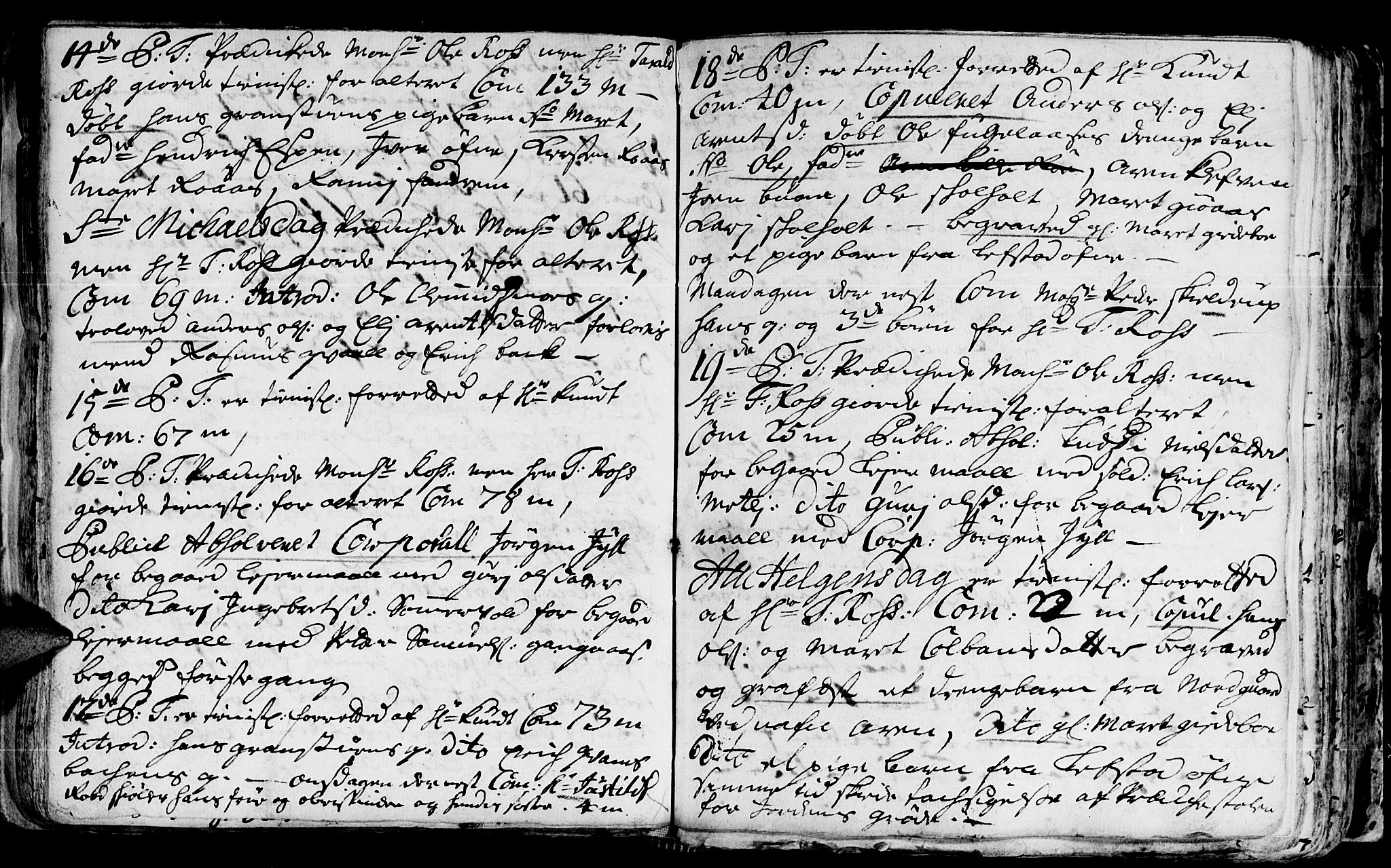 Ministerialprotokoller, klokkerbøker og fødselsregistre - Sør-Trøndelag, AV/SAT-A-1456/668/L0812: Parish register (copy) no. 668C01, 1715-1742