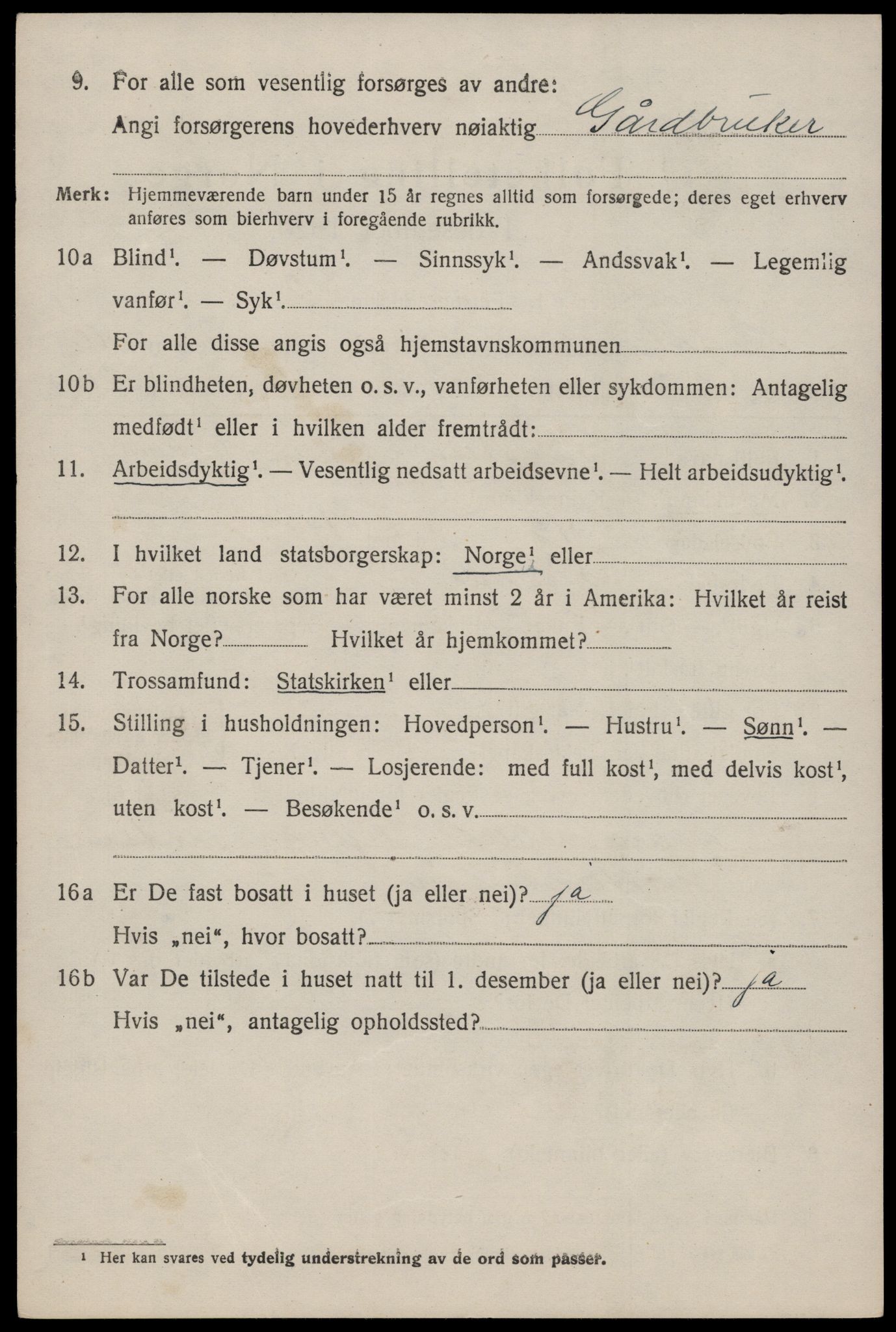 SAKO, 1920 census for Nissedal, 1920, p. 3890