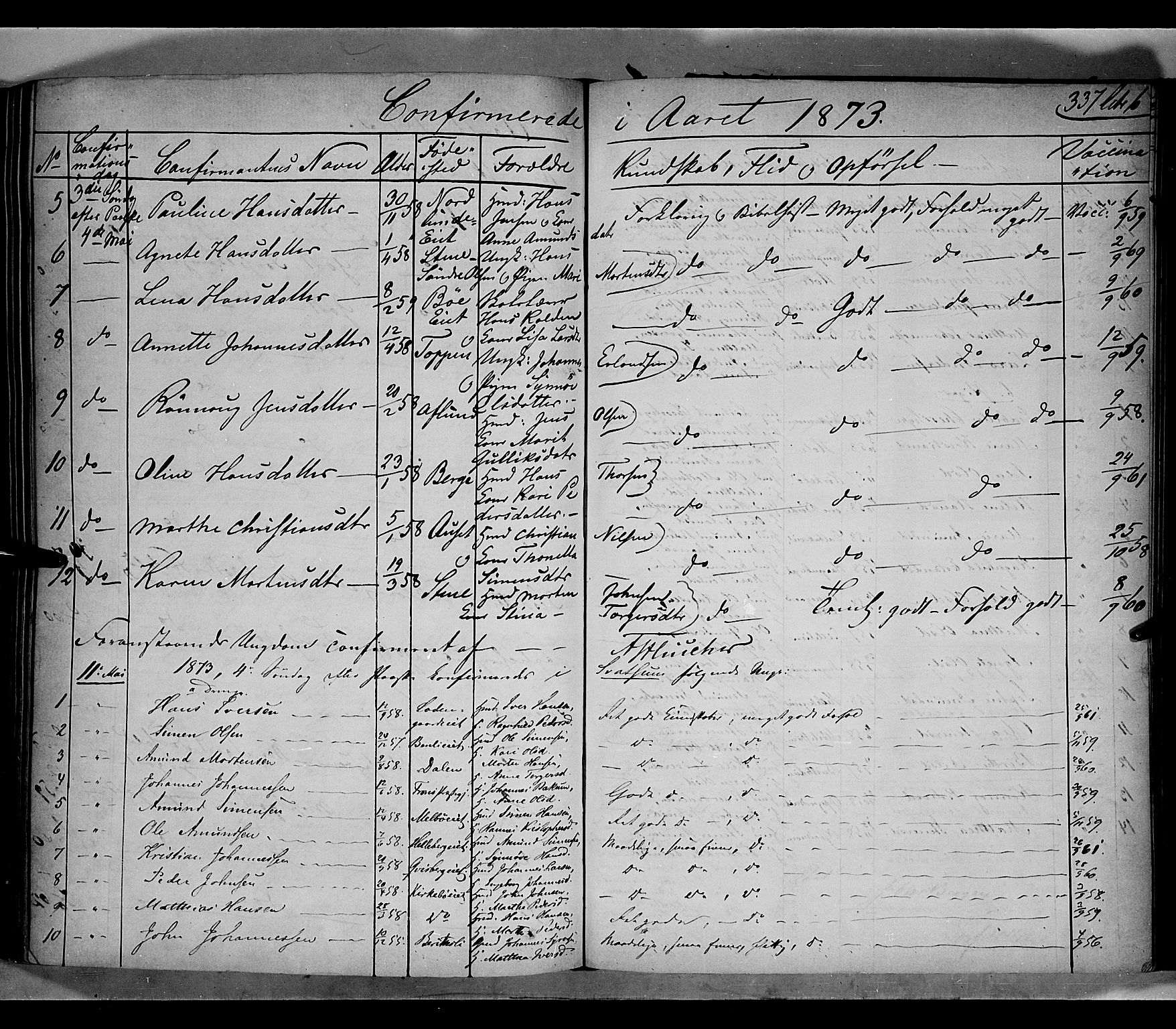 Gausdal prestekontor, AV/SAH-PREST-090/H/Ha/Haa/L0009: Parish register (official) no. 9, 1862-1873, p. 337b