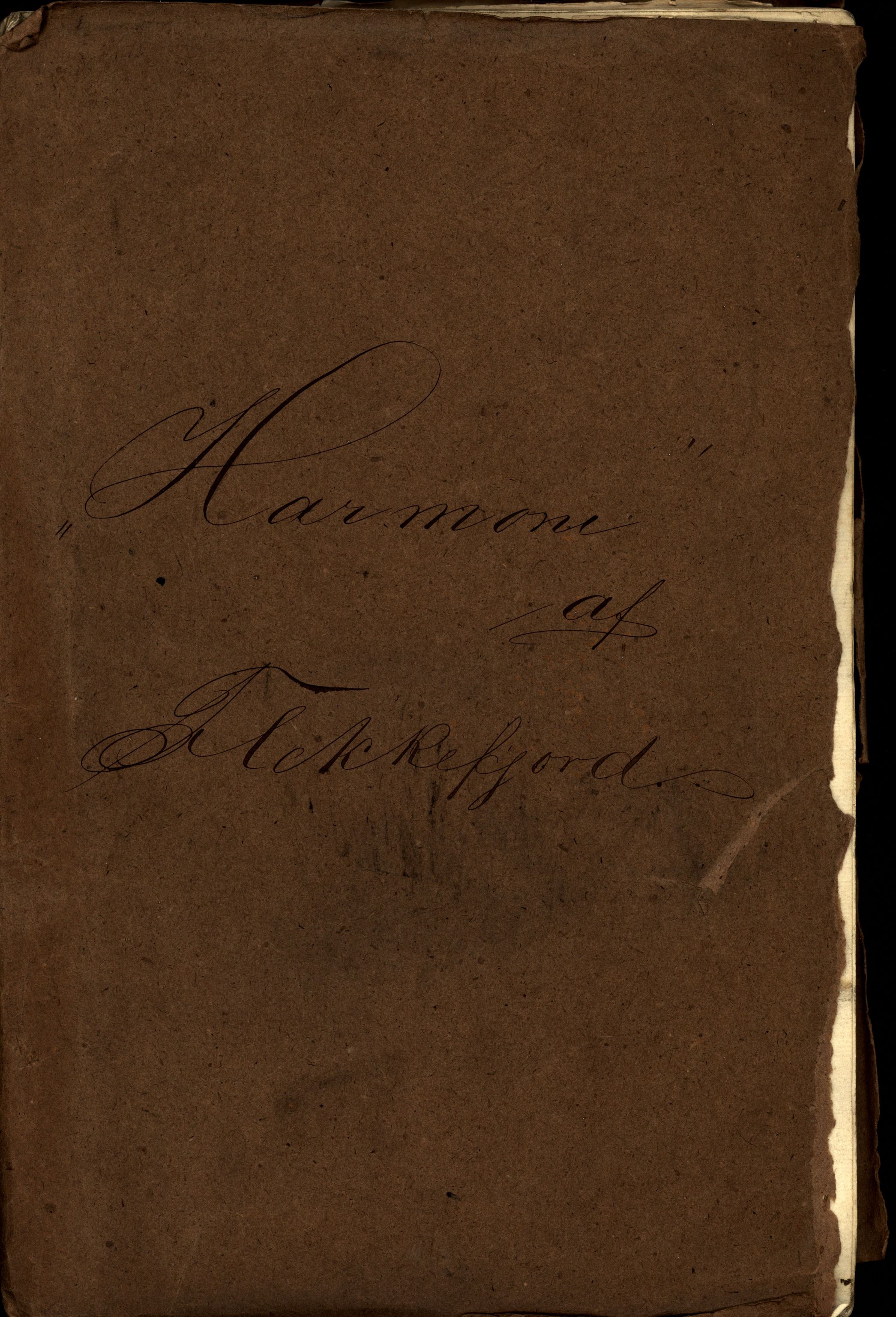 Pa 63 - Østlandske skibsassuranceforening, VEMU/A-1079/G/Ga/L0003/0015: Havaridokumenter / Harmoni, 1872