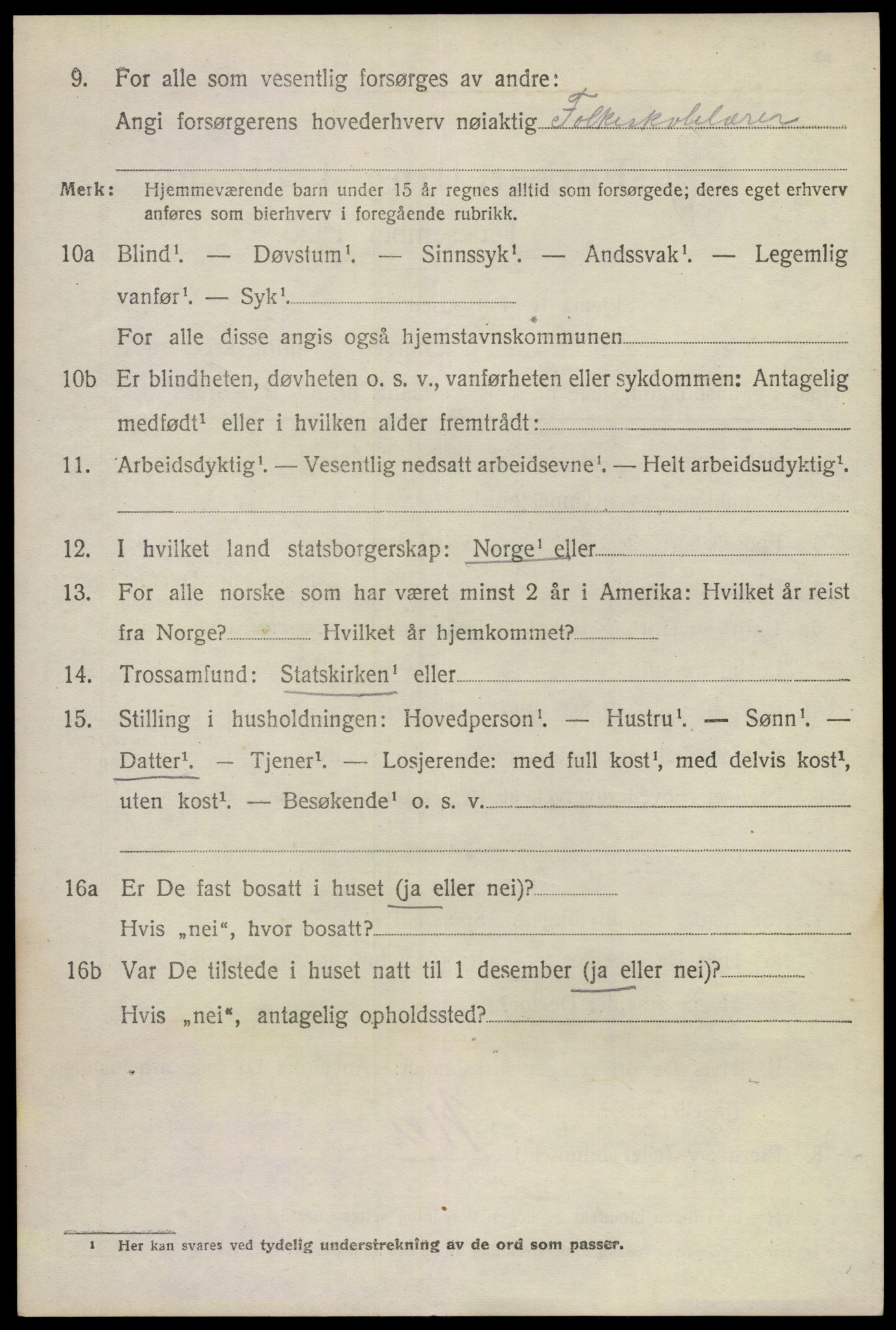 SAKO, 1920 census for Øvre Eiker, 1920, p. 6943