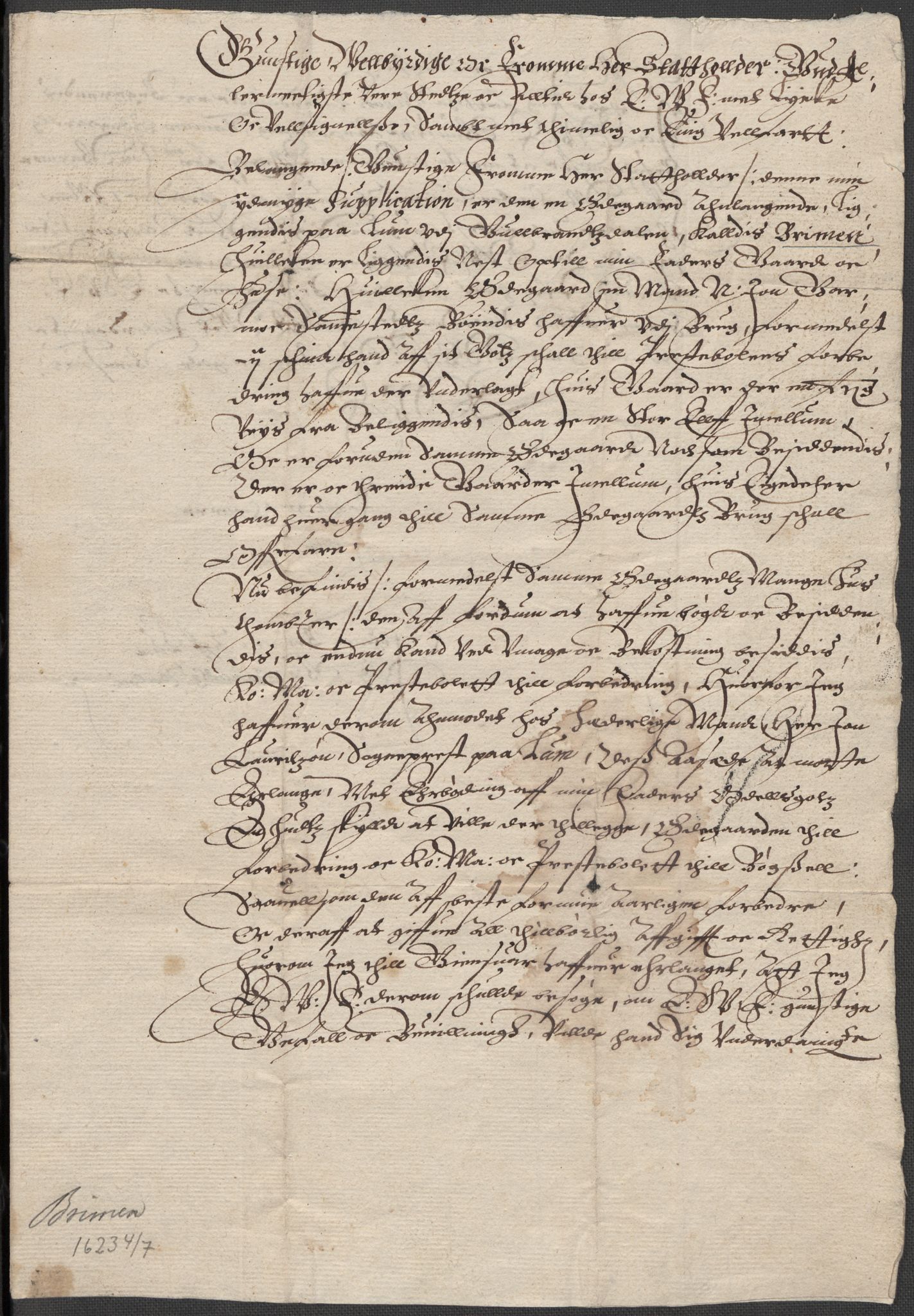 Riksarkivets diplomsamling, AV/RA-EA-5965/F15/L0012: Prestearkiv - Oppland, 1584-1794, p. 89