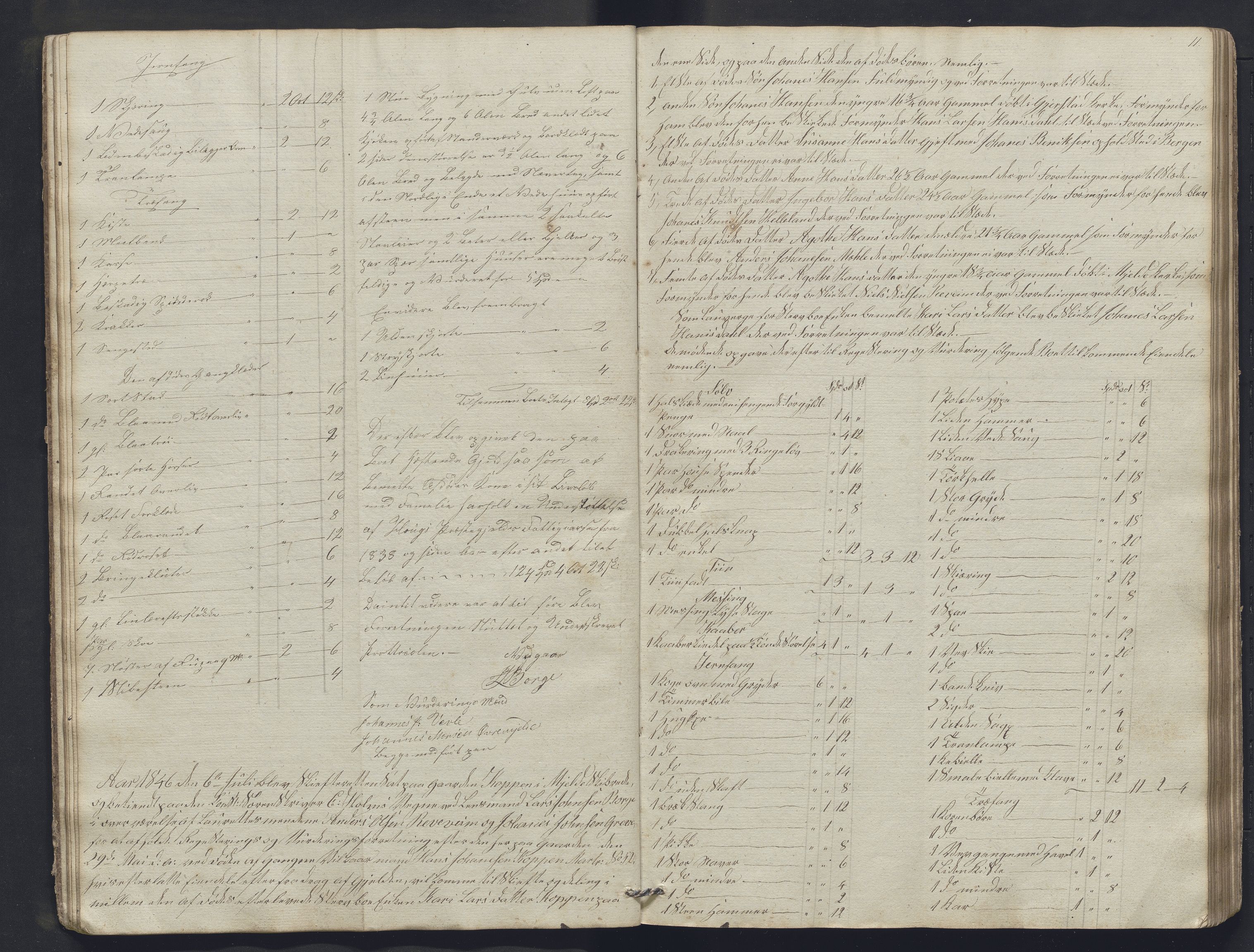 Nordhordland sorenskrivar, AV/SAB-A-2901/1/H/Hb/L0022: Registreringsprotokollar, 1846-1851, p. 11