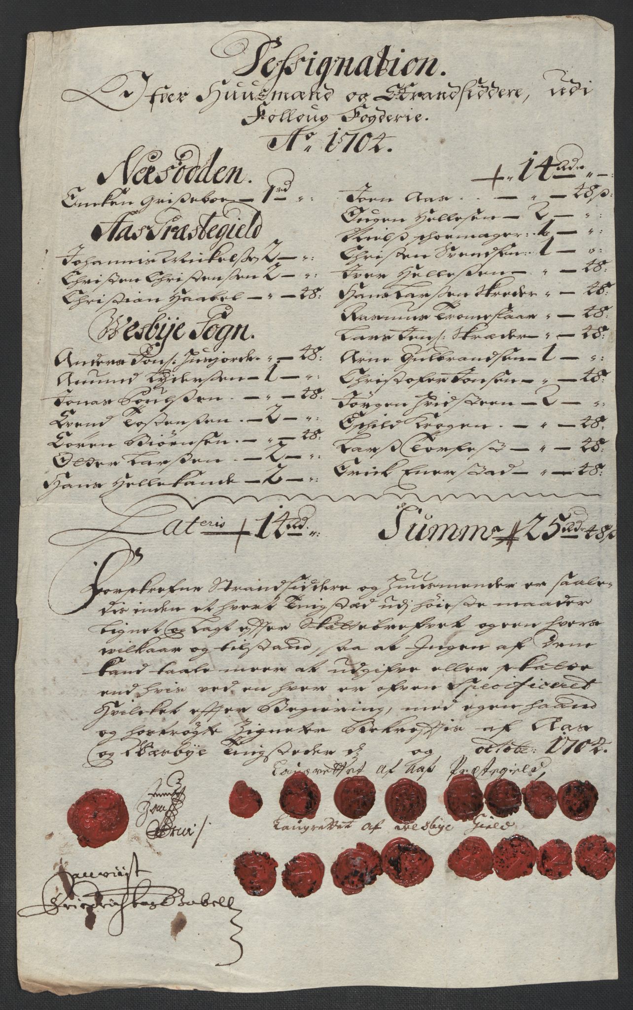 Rentekammeret inntil 1814, Reviderte regnskaper, Fogderegnskap, RA/EA-4092/R10/L0445: Fogderegnskap Aker og Follo, 1703-1704, p. 362