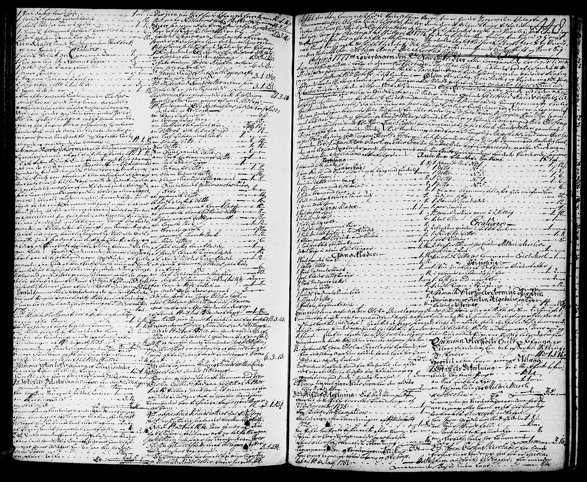 Orkdal sorenskriveri, SAT/A-4169/1/3/3Aa/L0007: Skifteprotokoller, 1767-1782, p. 447b-448a