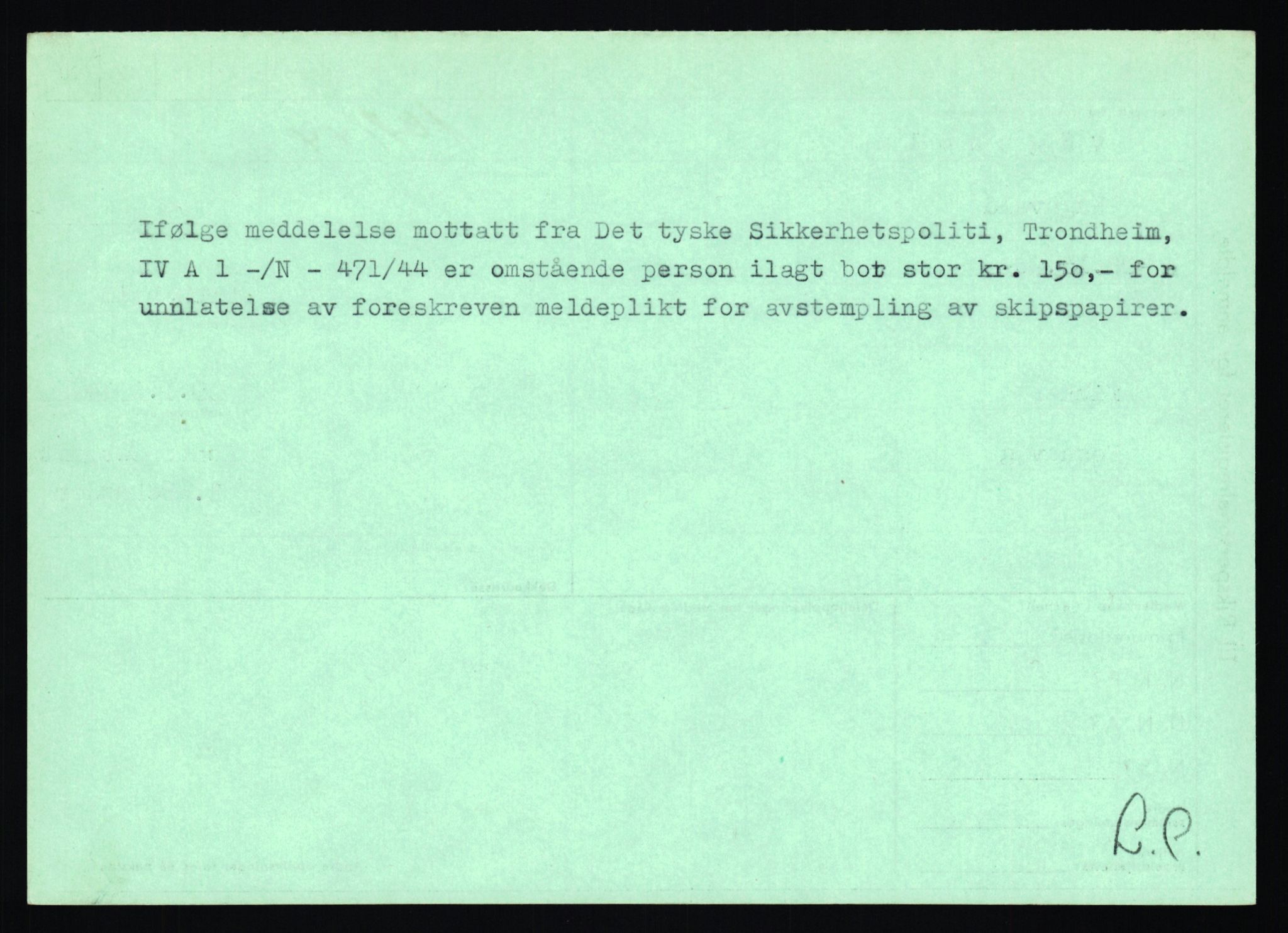 Statspolitiet - Hovedkontoret / Osloavdelingen, AV/RA-S-1329/C/Ca/L0016: Uberg - Øystese, 1943-1945, p. 460