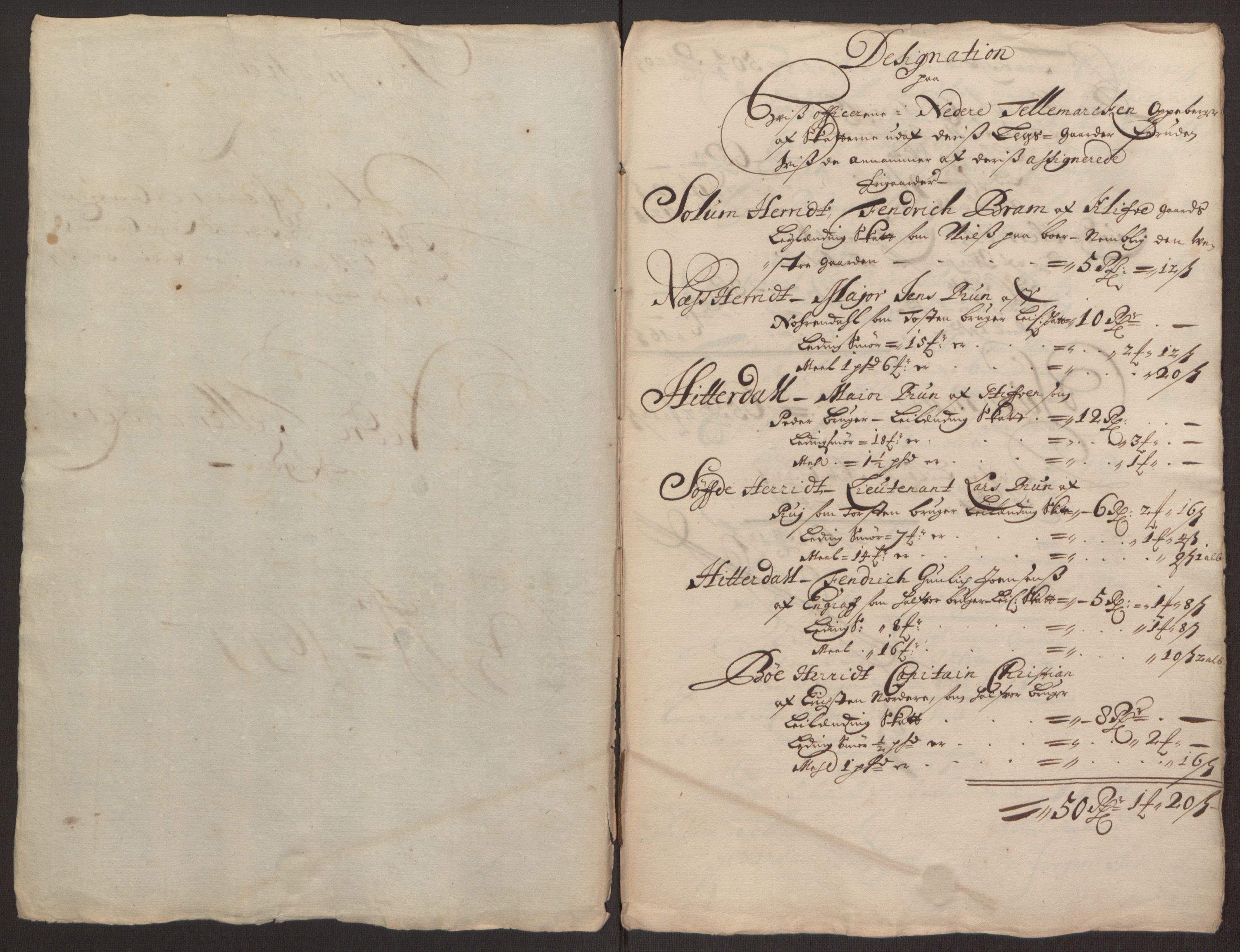 Rentekammeret inntil 1814, Reviderte regnskaper, Fogderegnskap, AV/RA-EA-4092/R35/L2068: Fogderegnskap Øvre og Nedre Telemark, 1677, p. 227