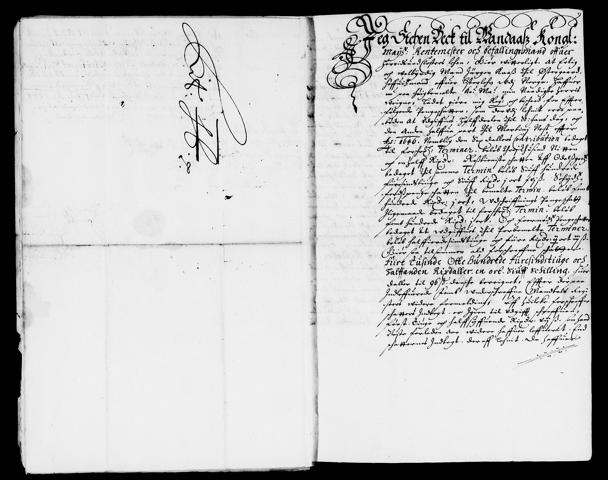 Rentekammeret inntil 1814, Reviderte regnskaper, Lensregnskaper, AV/RA-EA-5023/R/Rb/Rbr/L0017: Lista len, 1646-1649