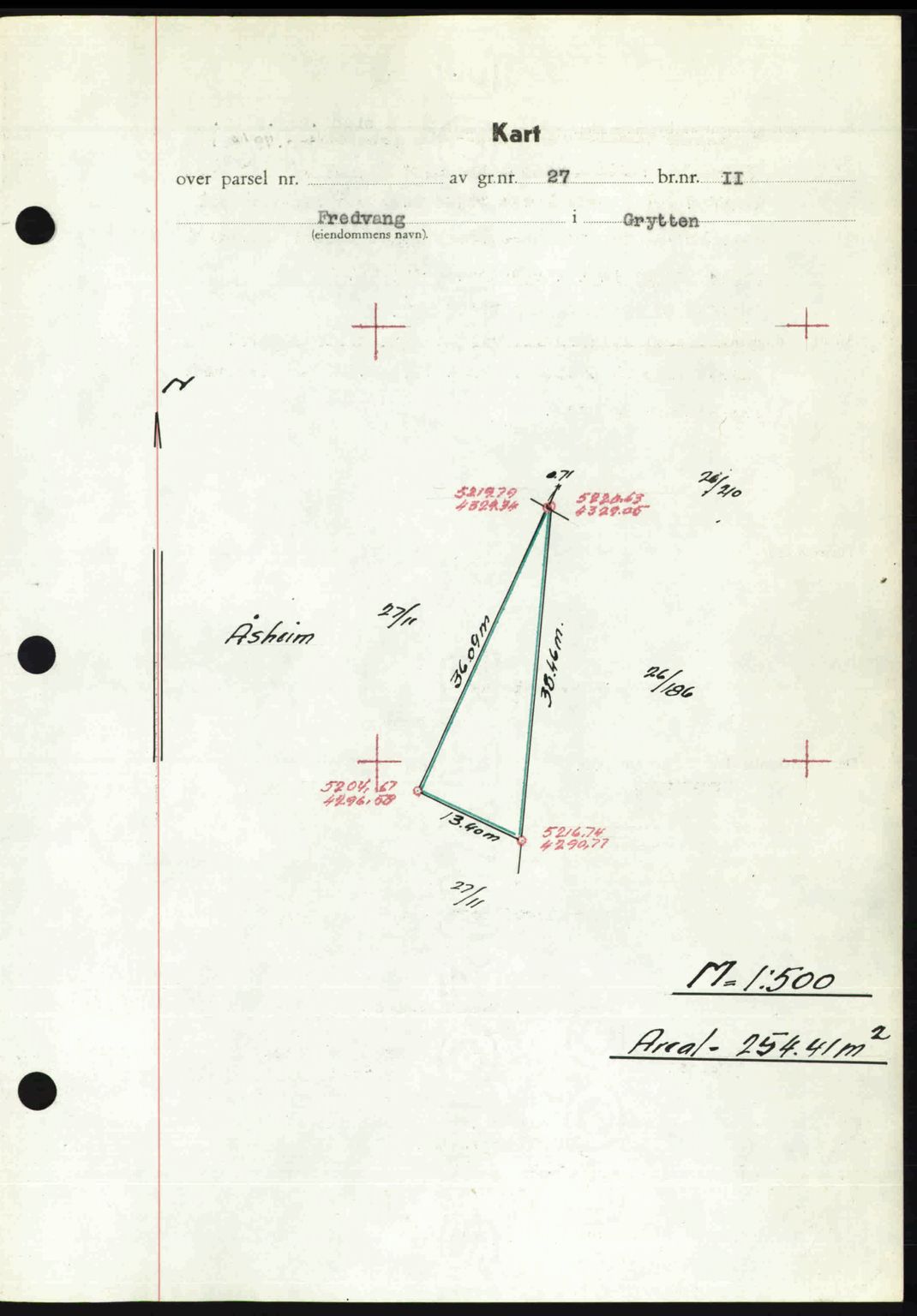 Romsdal sorenskriveri, AV/SAT-A-4149/1/2/2C: Mortgage book no. A32, 1950-1950, Diary no: : 504/1950