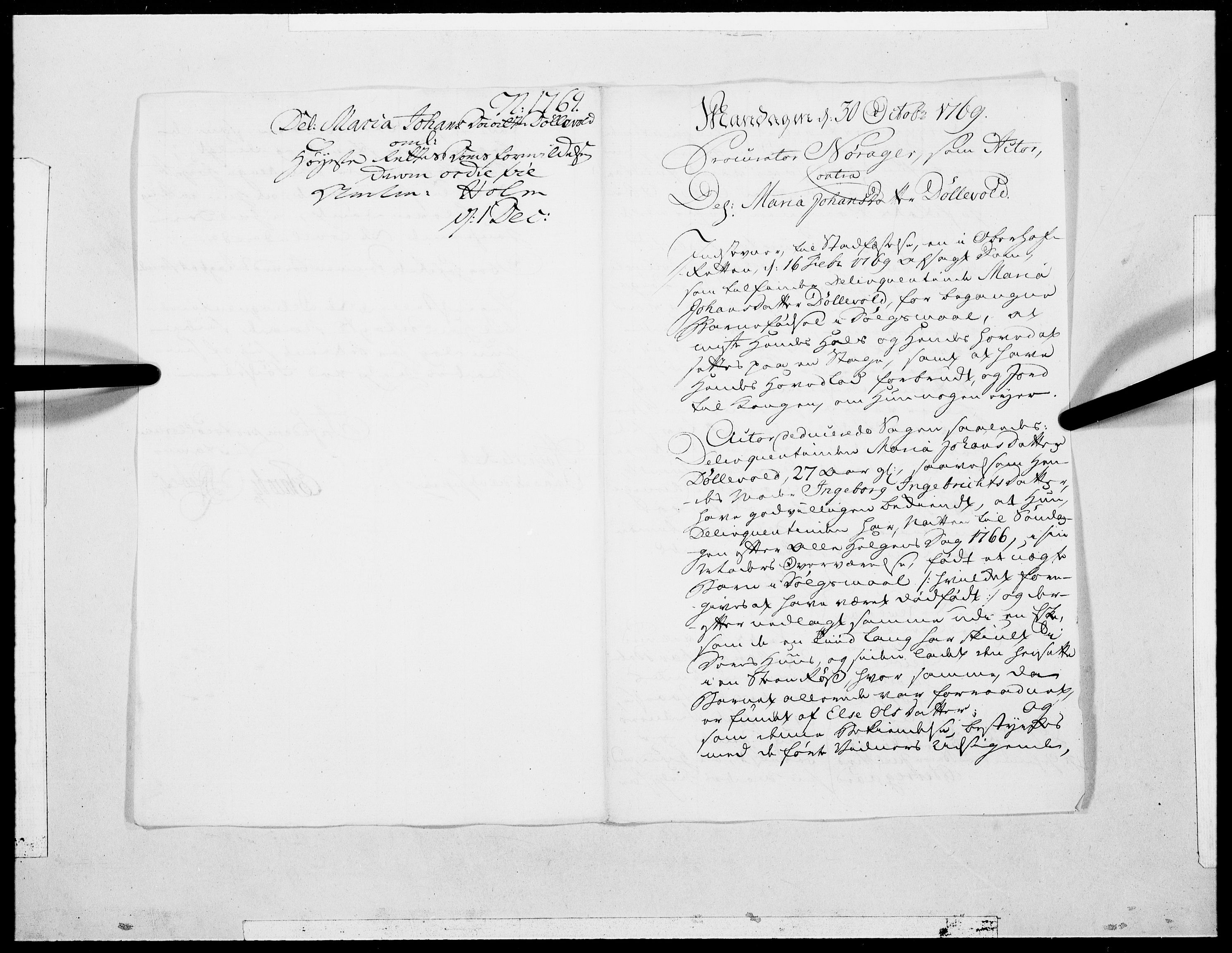 Danske Kanselli 1572-1799, AV/RA-EA-3023/F/Fc/Fcc/Fcca/L0200: Norske innlegg 1572-1799, 1769, p. 469