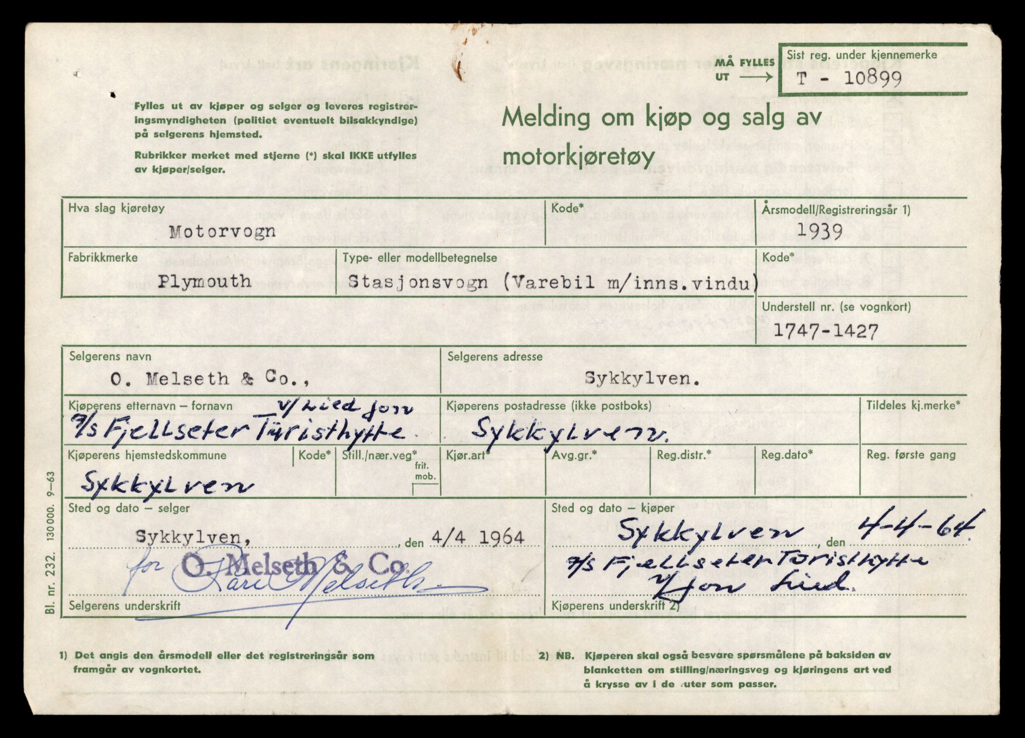 Møre og Romsdal vegkontor - Ålesund trafikkstasjon, AV/SAT-A-4099/F/Fe/L0024: Registreringskort for kjøretøy T 10810 - T 10930, 1927-1998, p. 2327