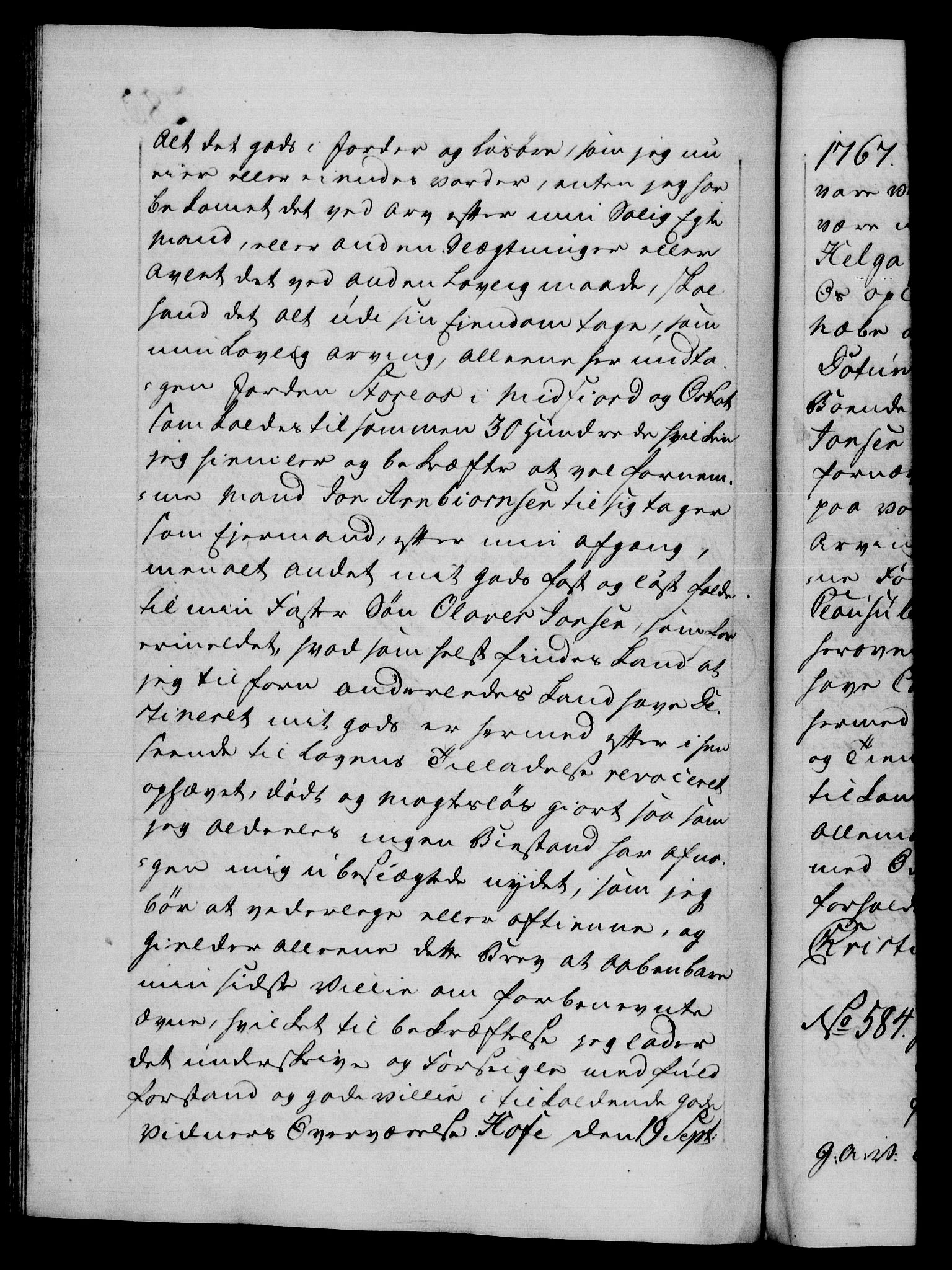 Danske Kanselli 1572-1799, AV/RA-EA-3023/F/Fc/Fca/Fcaa/L0044: Norske registre, 1769-1771, p. 280b