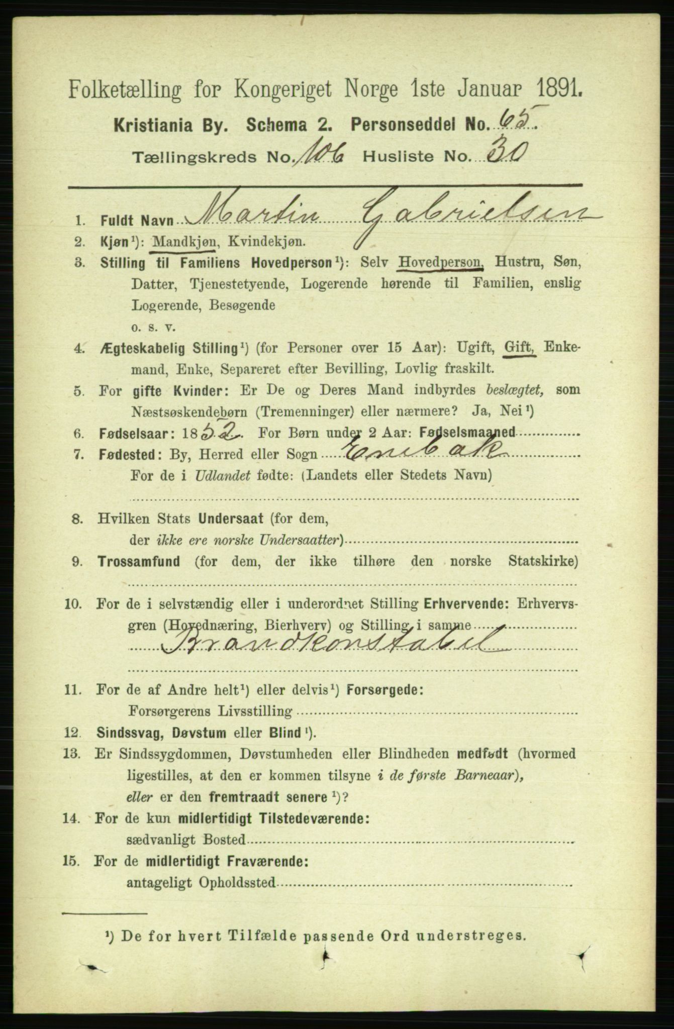 RA, 1891 census for 0301 Kristiania, 1891, p. 54577