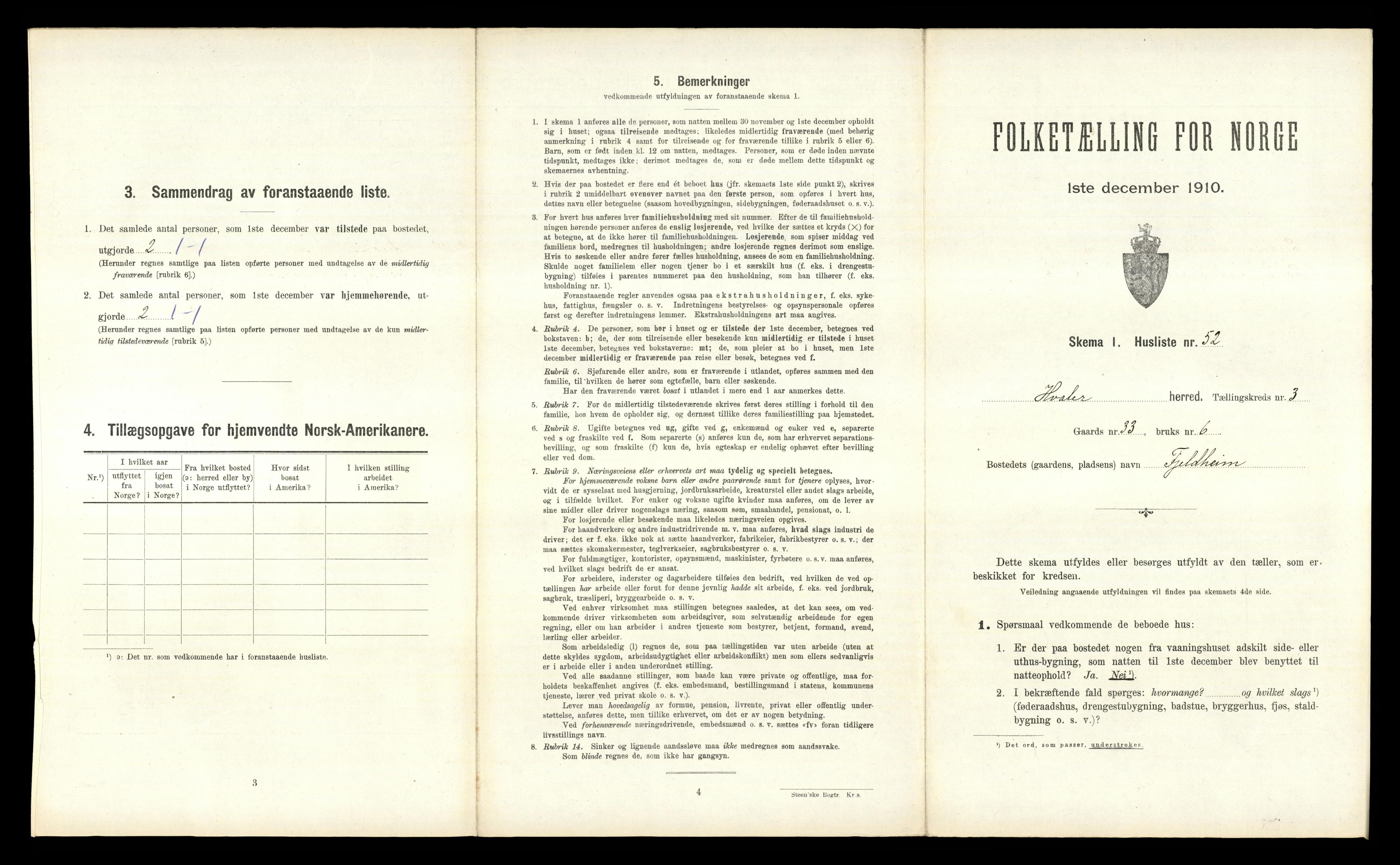 RA, 1910 census for Hvaler, 1910, p. 354