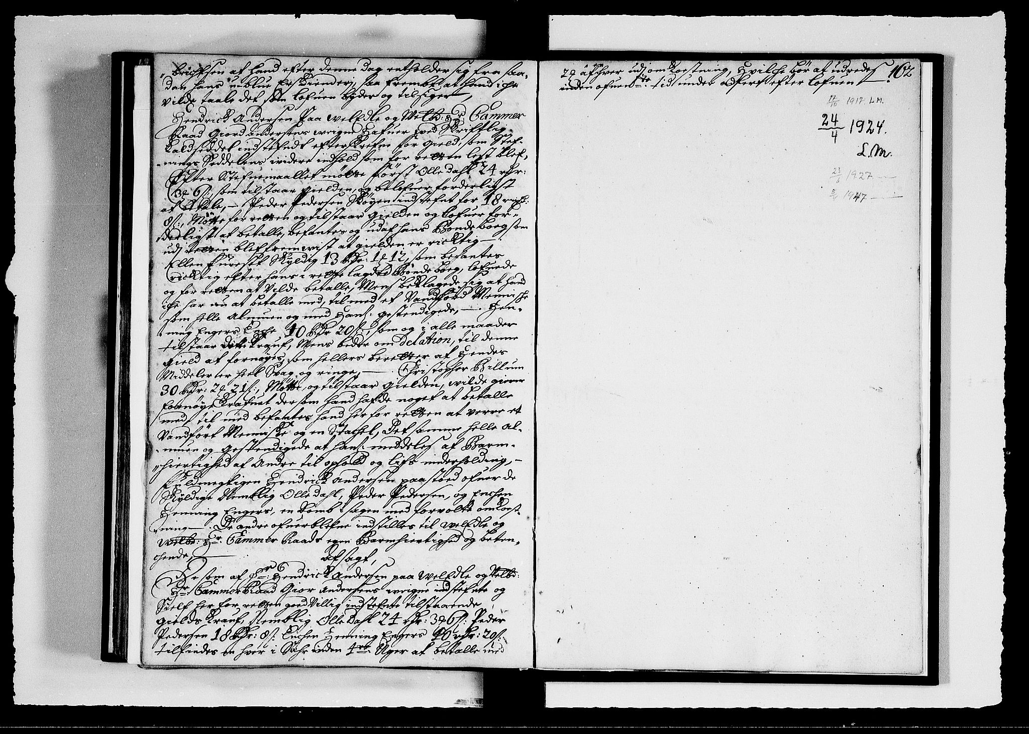 Hadeland, Land og Valdres sorenskriveri, SAH/TING-028/G/Gb/L0039: Tingbok, 1702-1704, p. 161b-162a