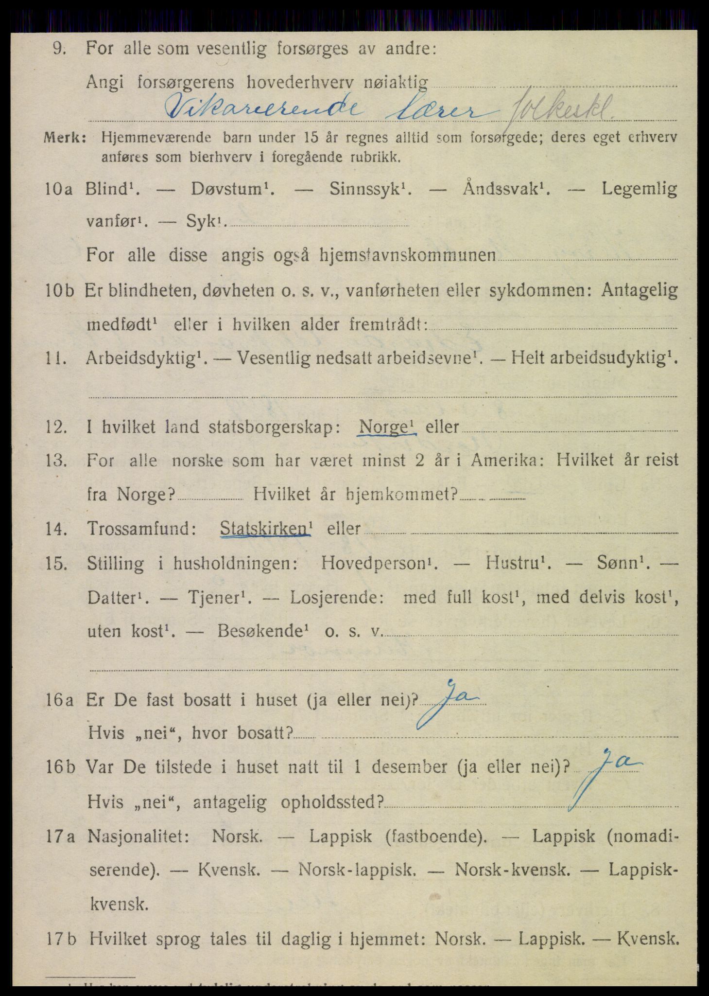 SAT, 1920 census for Herøy, 1920, p. 4131