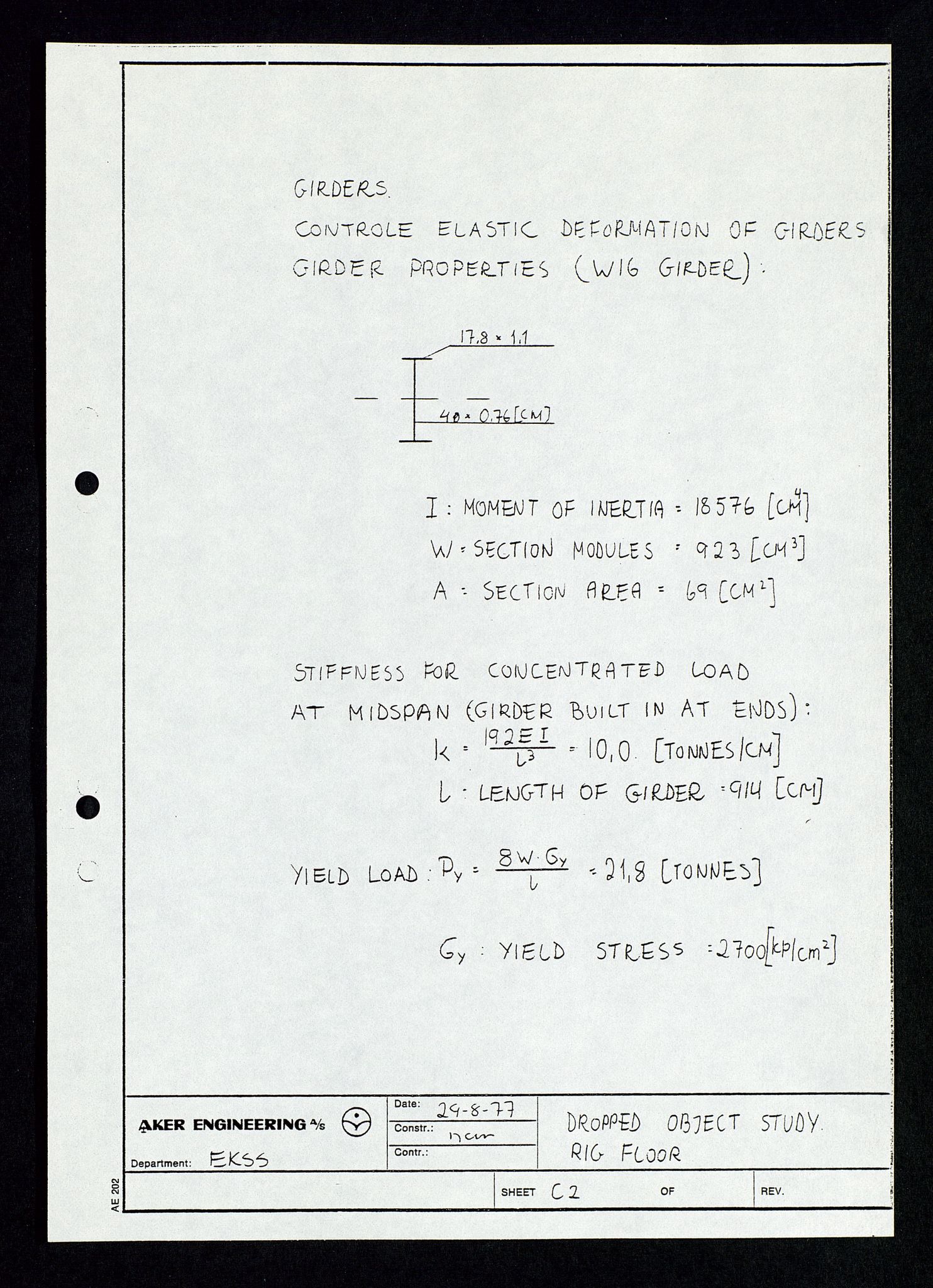 Pa 1339 - Statoil ASA, SAST/A-101656/0001/D/Dm/L0348: Gravitasjonsplattform betong, 1975-1978, p. 147