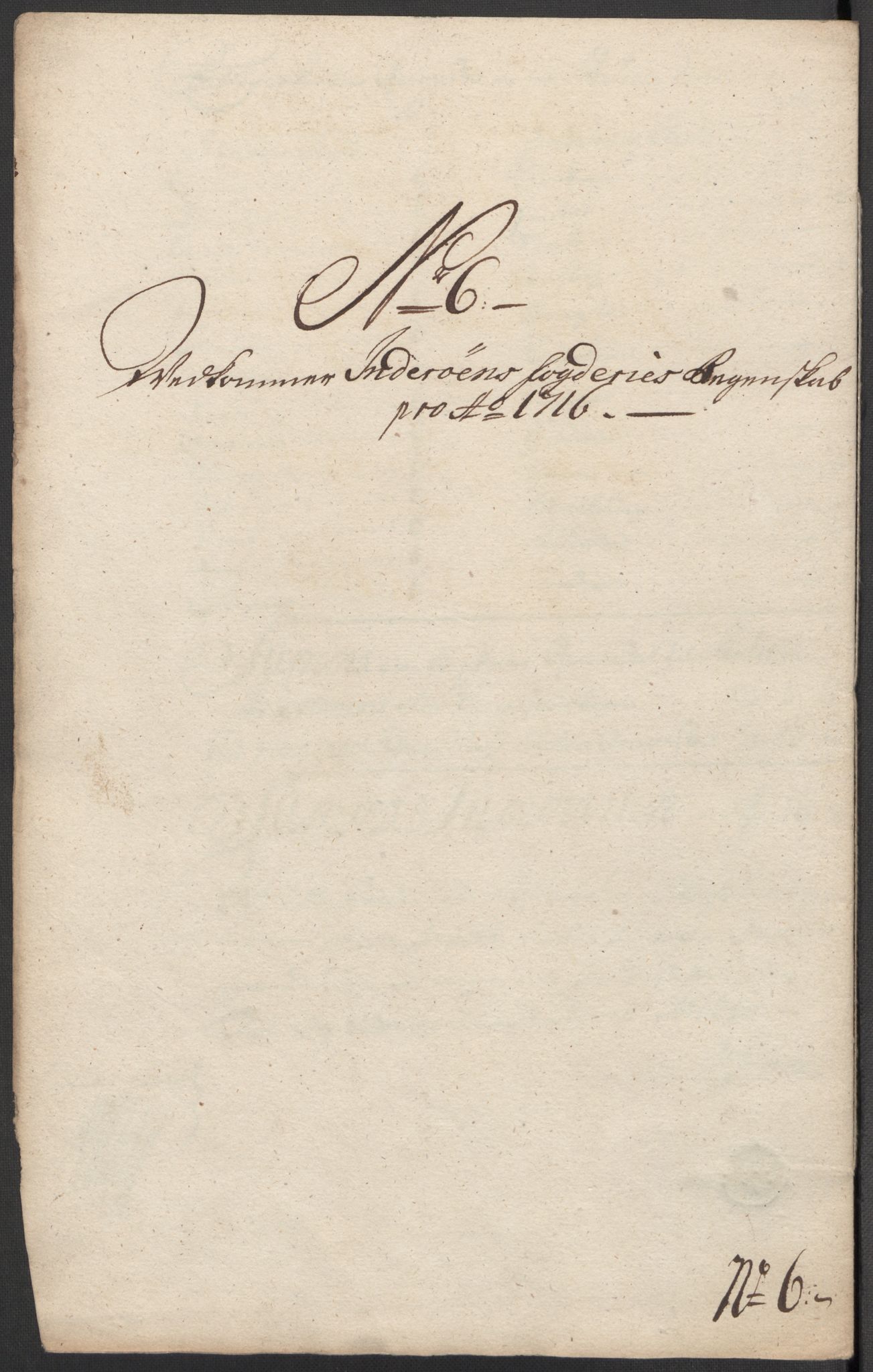 Rentekammeret inntil 1814, Reviderte regnskaper, Fogderegnskap, RA/EA-4092/R63/L4324: Fogderegnskap Inderøy, 1716, p. 135