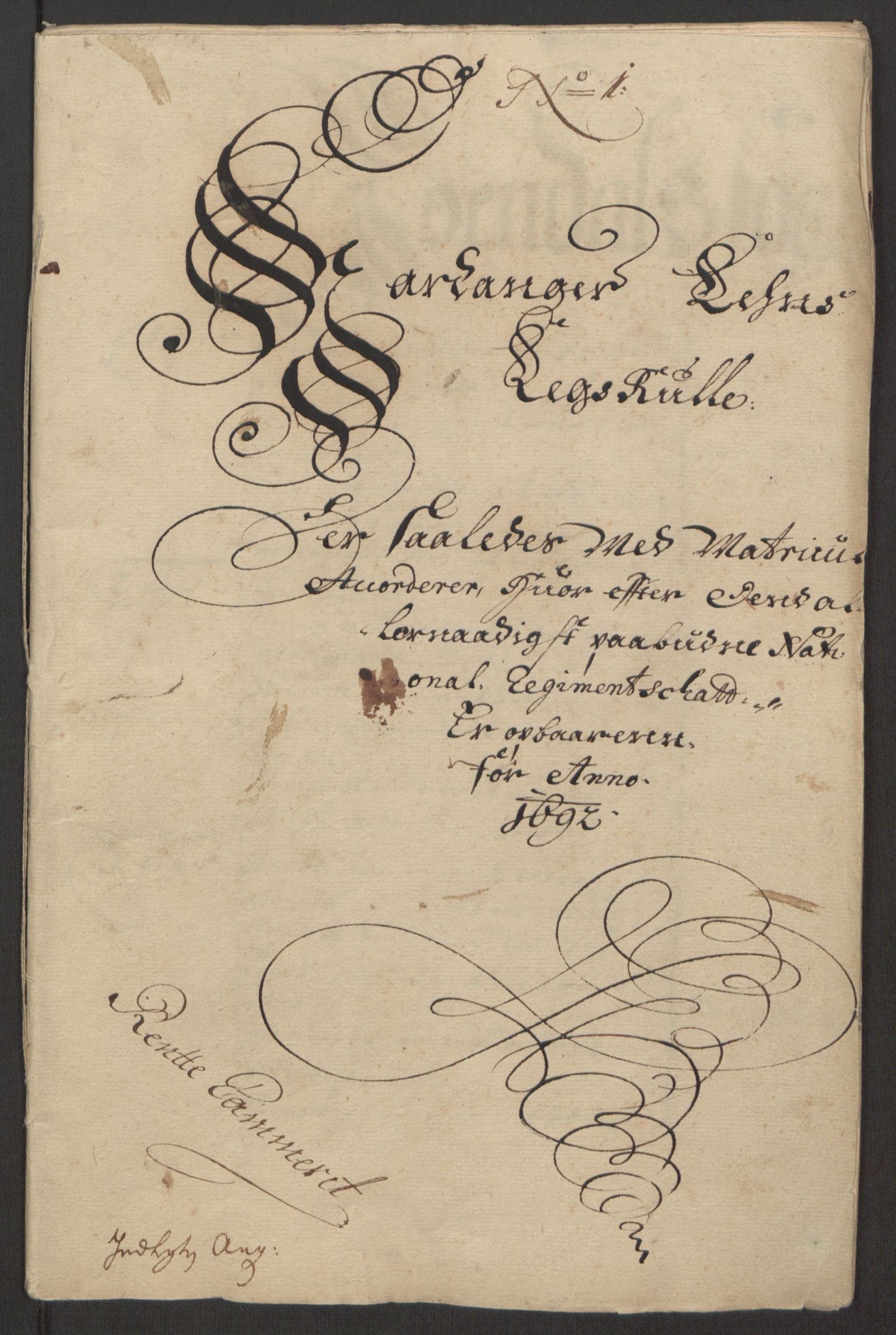 Rentekammeret inntil 1814, Reviderte regnskaper, Fogderegnskap, RA/EA-4092/R48/L2973: Fogderegnskap Sunnhordland og Hardanger, 1691-1692, p. 479